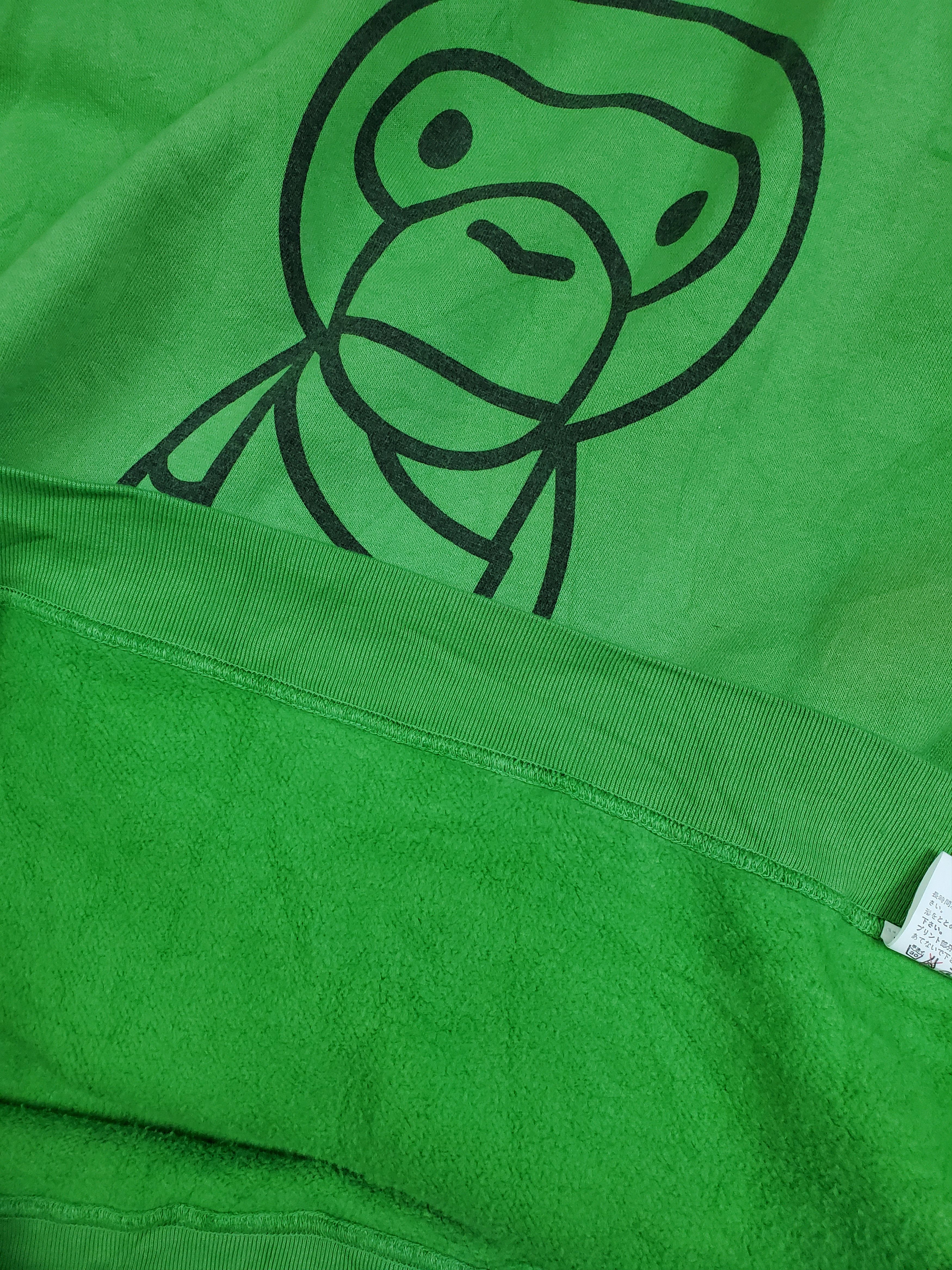 Bape × Vintage Bape Baby Milo Footrooper Sweatshirt Size US L / EU 52-54 / 3 - 6 Thumbnail