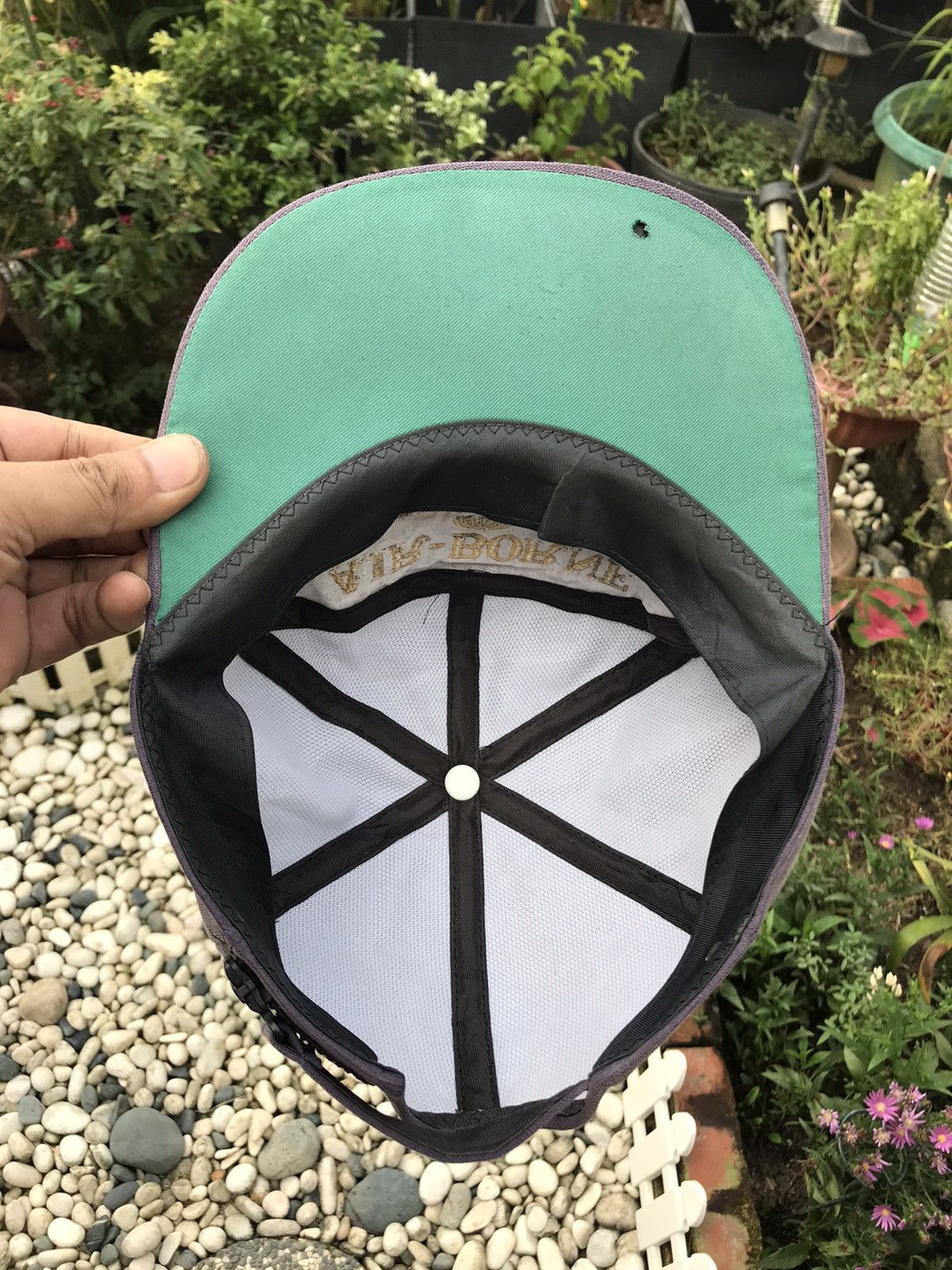 Vintage VTG SUN-FADED AIR-BORNE CAP JAPAN 🇯🇵 Size ONE SIZE - 8 Thumbnail