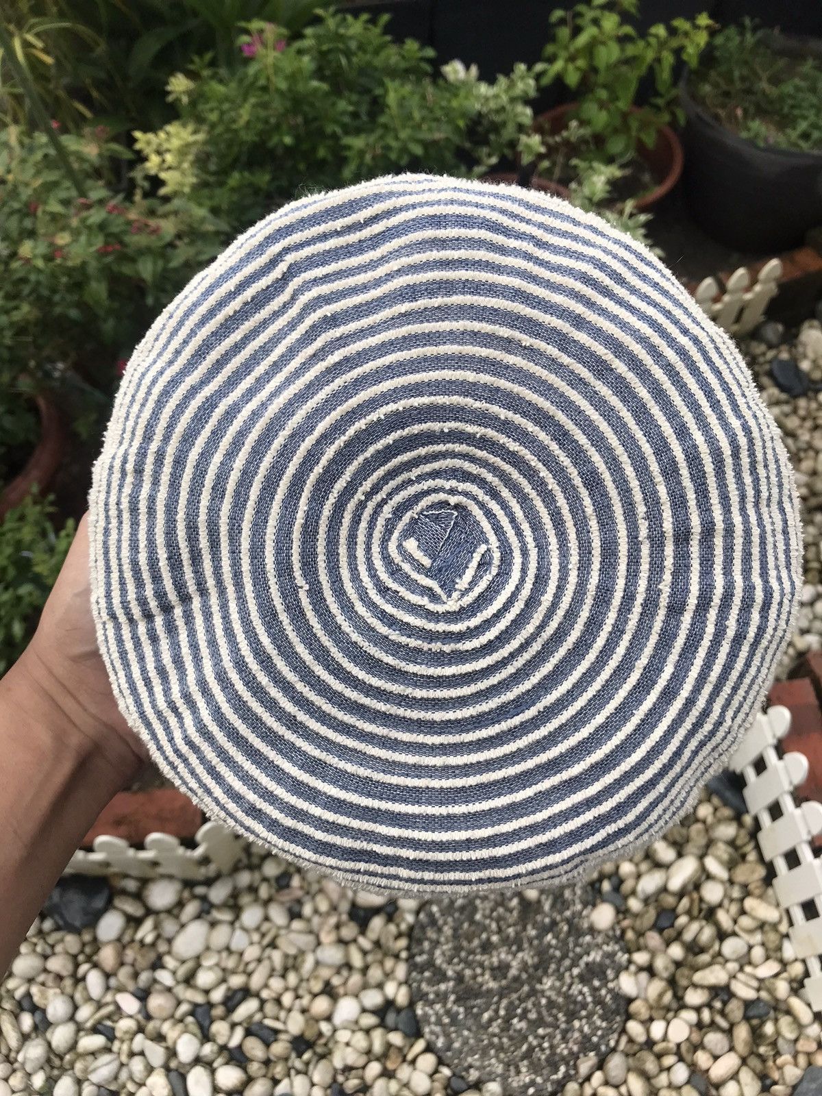 Japanese Brand AUTHENTIC SPIRAL DENIM CAP HAT BY NATURE / SOTA Size ONE SIZE - 5 Thumbnail