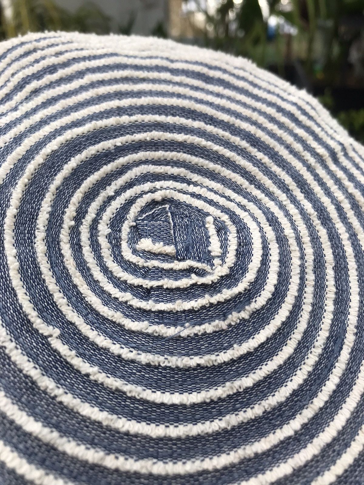 Japanese Brand AUTHENTIC SPIRAL DENIM CAP HAT BY NATURE / SOTA Size ONE SIZE - 6 Thumbnail
