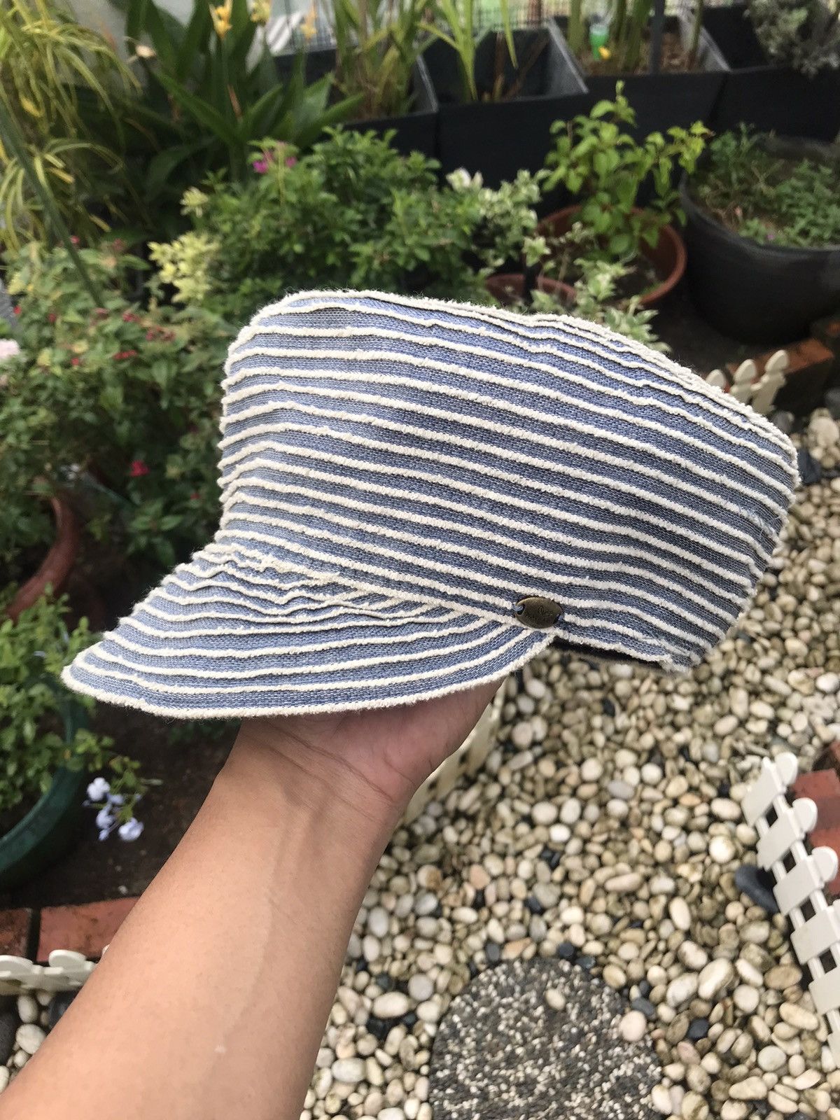 AUTHENTIC SPIRAL DENIM CAP HAT BY NATURE / SOTA