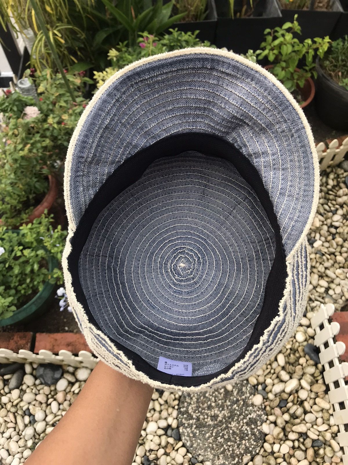 Japanese Brand AUTHENTIC SPIRAL DENIM CAP HAT BY NATURE / SOTA Size ONE SIZE - 8 Thumbnail