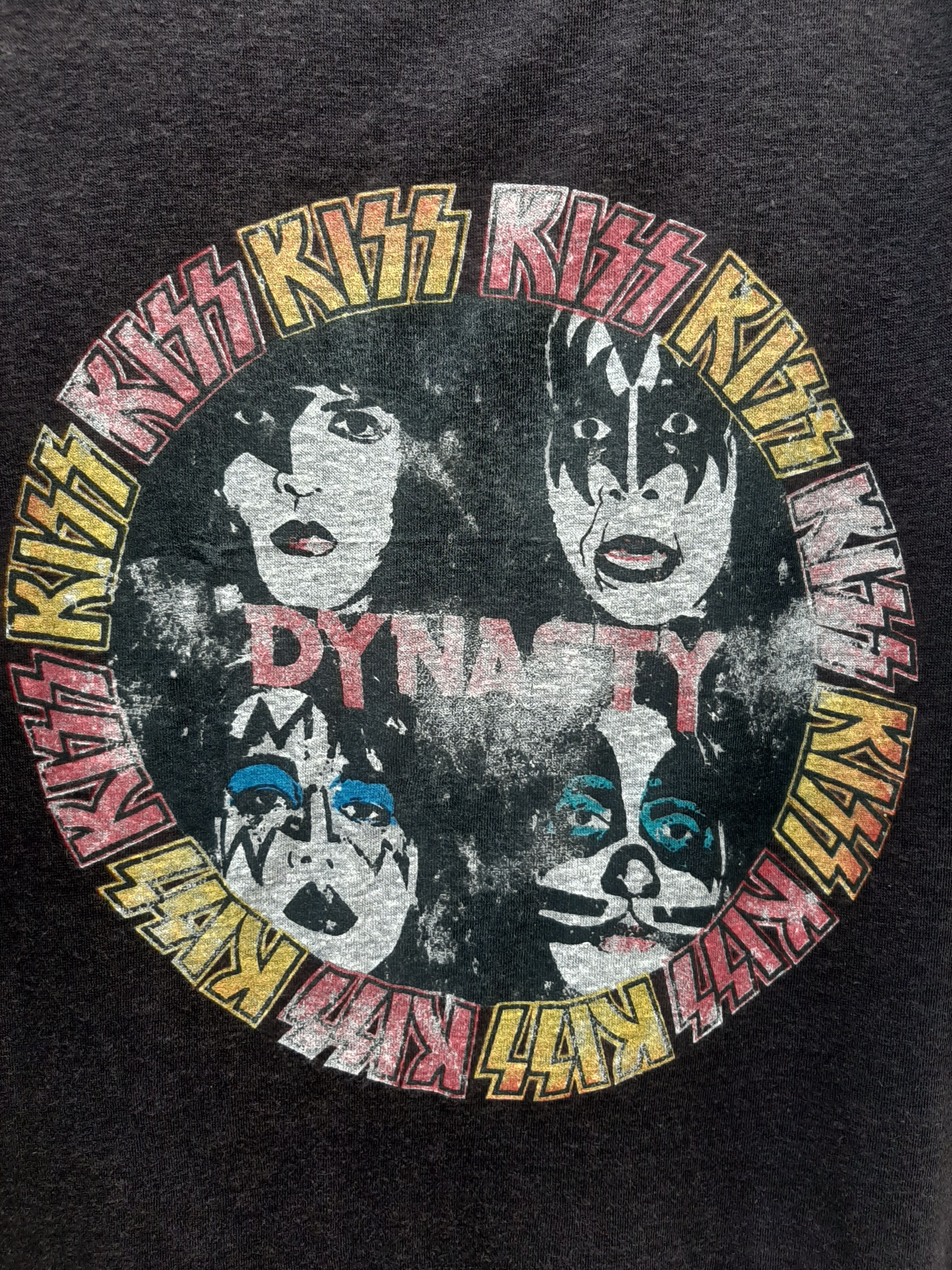 Band Tees Raglan Kiss Dynasty Band Tee Size US L / EU 52-54 / 3 - 3 Thumbnail