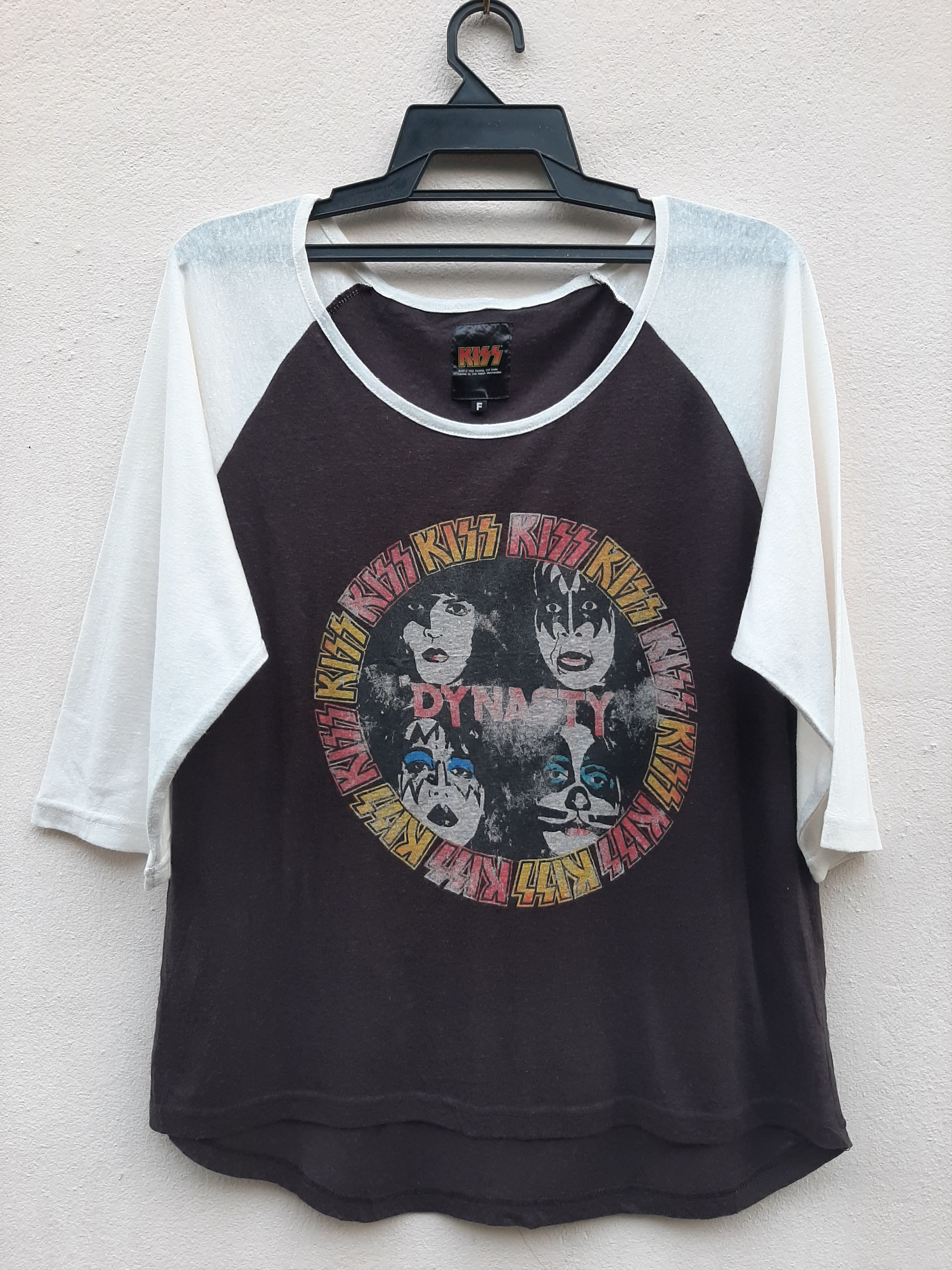Band Tees Raglan Kiss Dynasty Band Tee Size US L / EU 52-54 / 3 - 1 Thumbnail