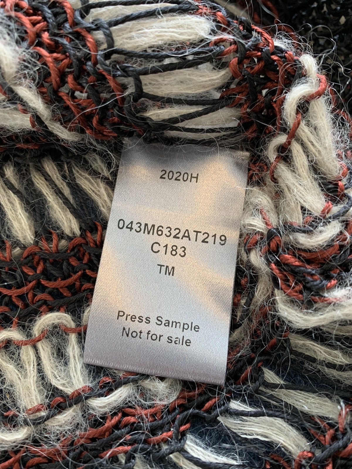 Dior 1 of 1 Dior AW20 Sample knit sweater (Kim Jones) Size US M / EU 48-50 / 2 - 8 Thumbnail
