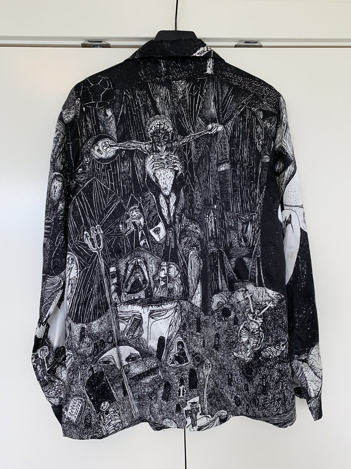 Enfants Riches Deprimes (New) ERD AW’20 “Rudimentary” Silk shirt / LS Size US M / EU 48-50 / 2 - 2 Thumbnail