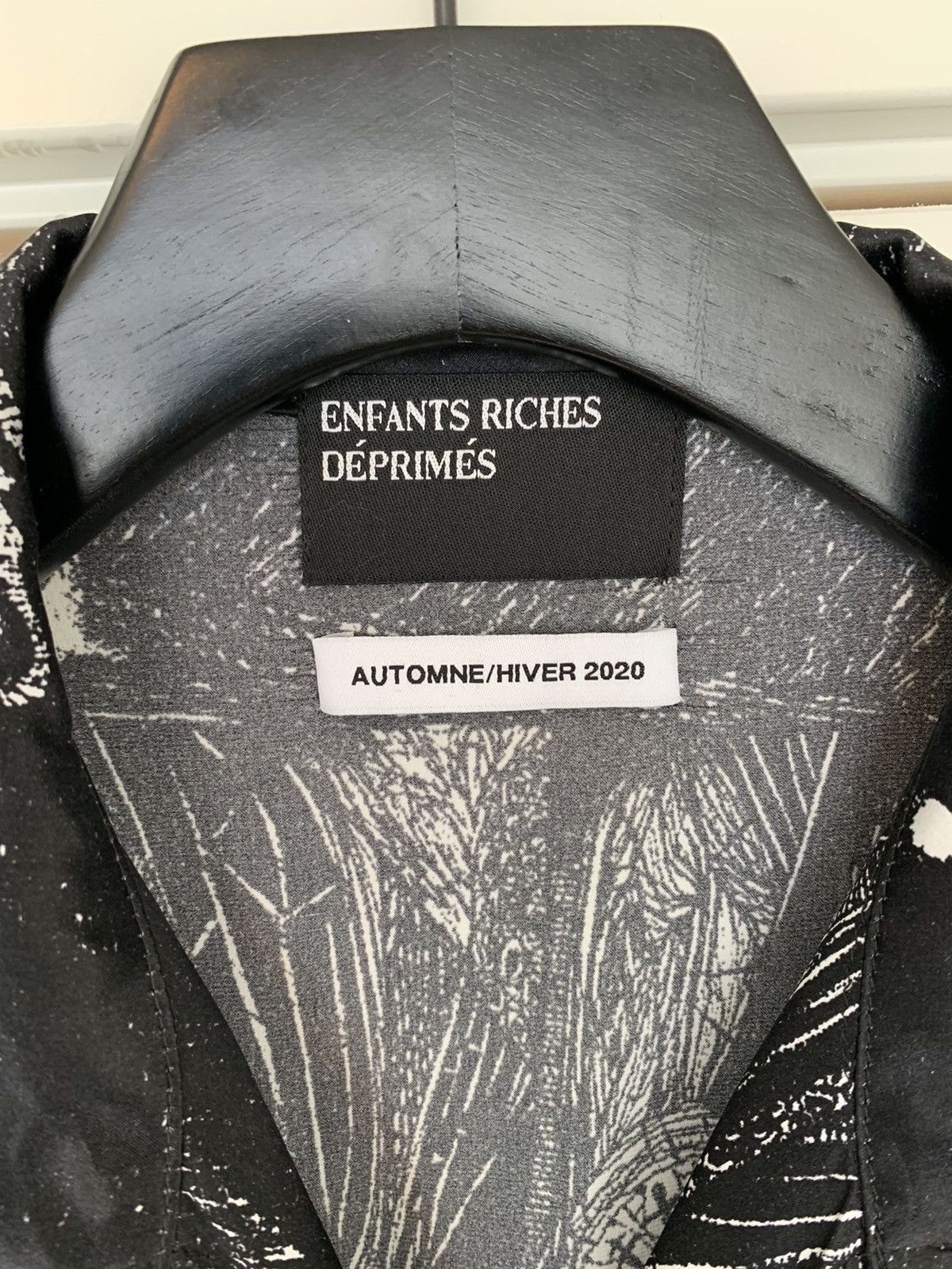 Enfants Riches Deprimes (New) ERD AW’20 “Rudimentary” Silk shirt / LS Size US M / EU 48-50 / 2 - 3 Thumbnail