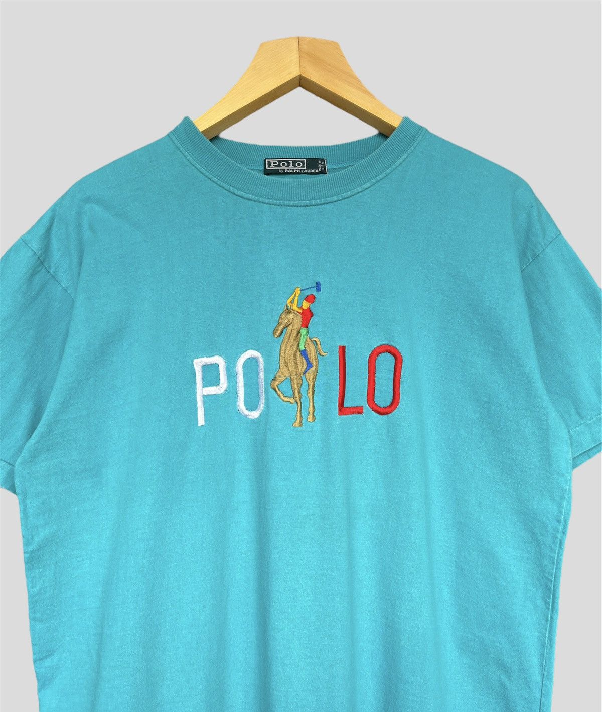 Polo Ralph Lauren Polo Ralph Lauren Vintage T-Shirt 80s Size US M / EU 48-50 / 2 - 2 Thumbnail