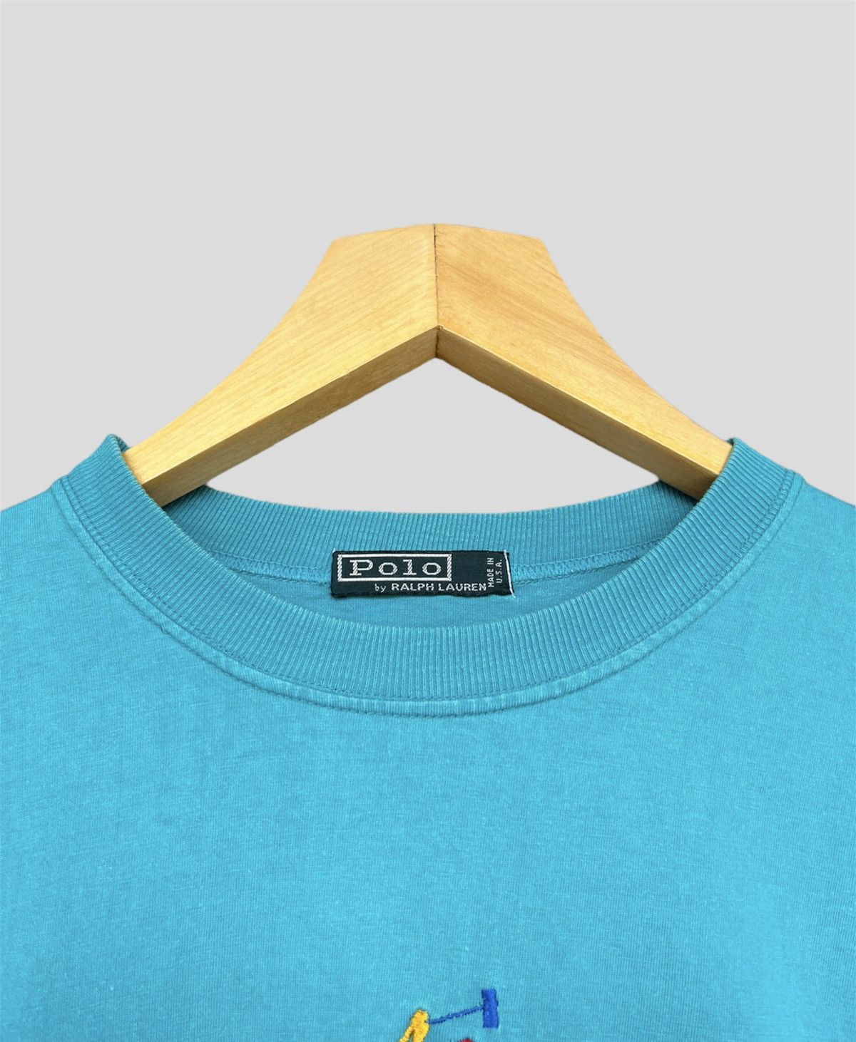 Polo Ralph Lauren Polo Ralph Lauren Vintage T-Shirt 80s Size US M / EU 48-50 / 2 - 3 Thumbnail