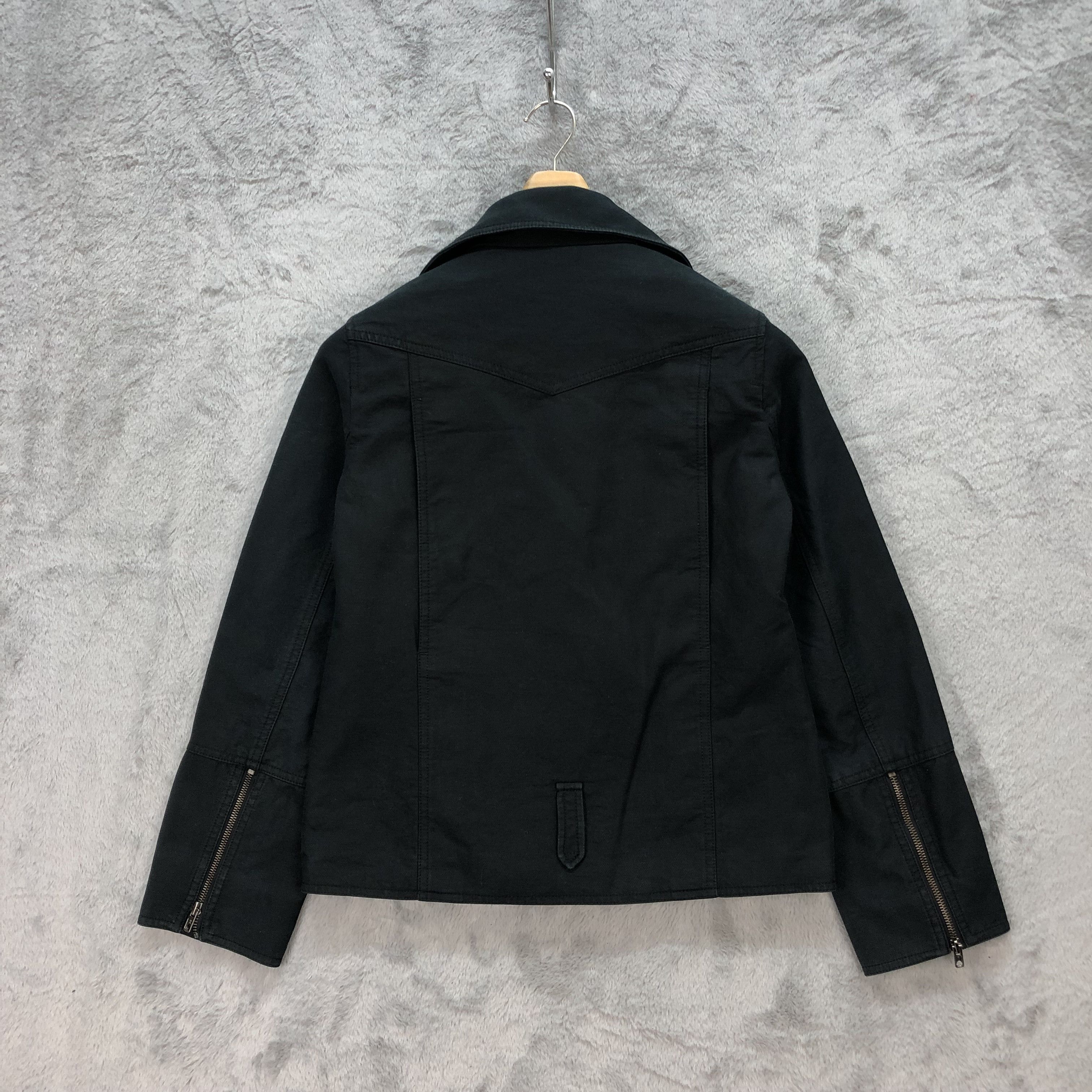 Japanese Brand Comptoir Des Cotonniers Double Collar Jacket #5903-43 Size S / US 4 / IT 40 - 11 Thumbnail