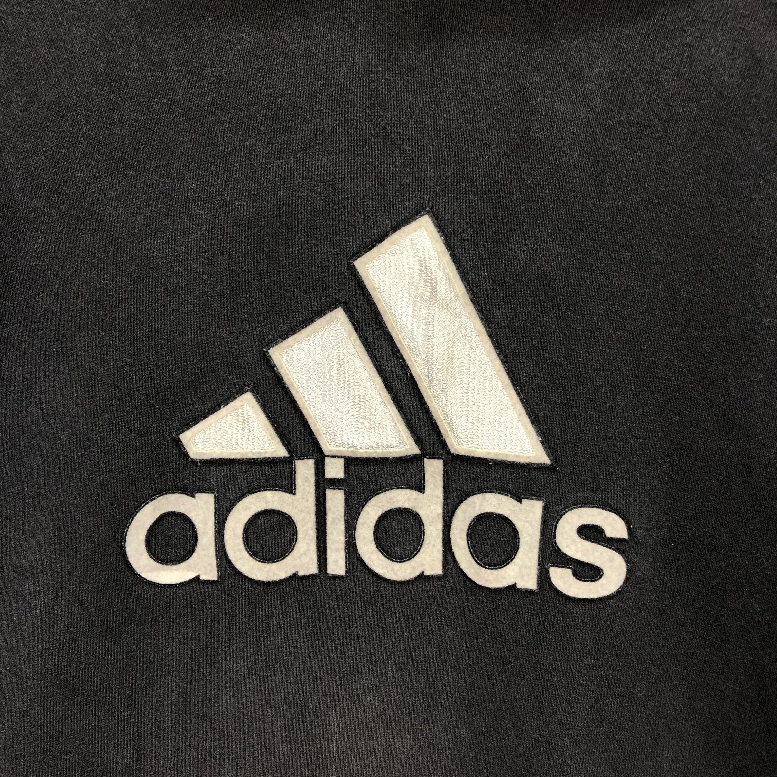 Adidas Vintage Adidas Big Logo Pullover Hoodies #5908-43 Size US L / EU 52-54 / 3 - 3 Thumbnail