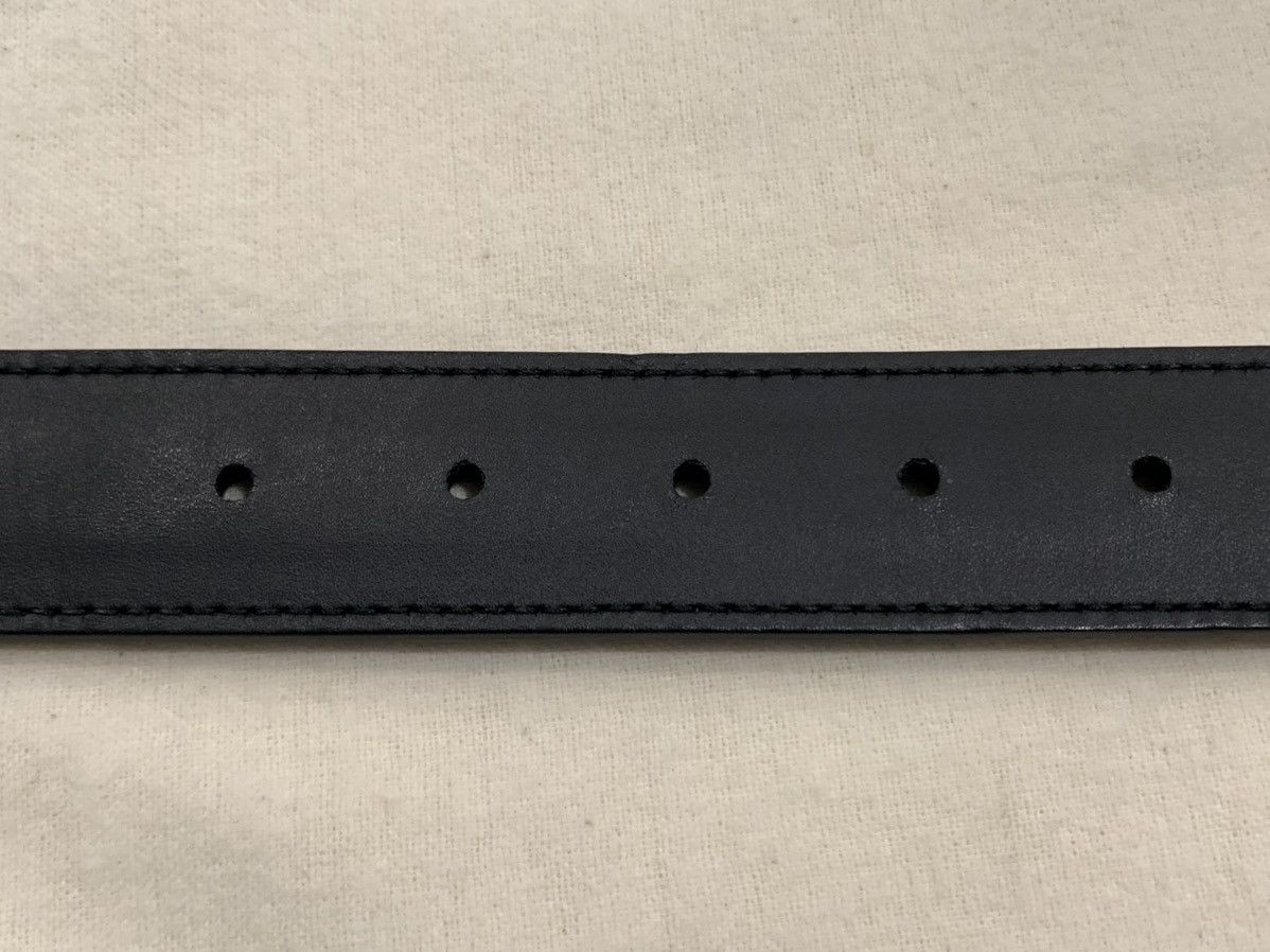 Berluti (NEW) Berluti SS’18 black floral engraved leather belt Size 32 - 10 Thumbnail