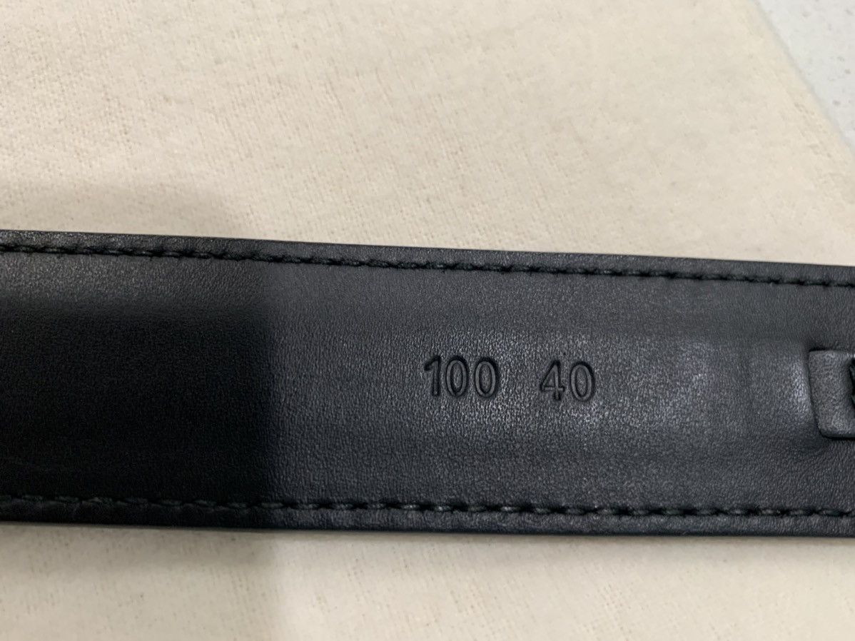 Berluti (NEW) Berluti SS’18 black floral engraved leather belt Size 32 - 6 Thumbnail
