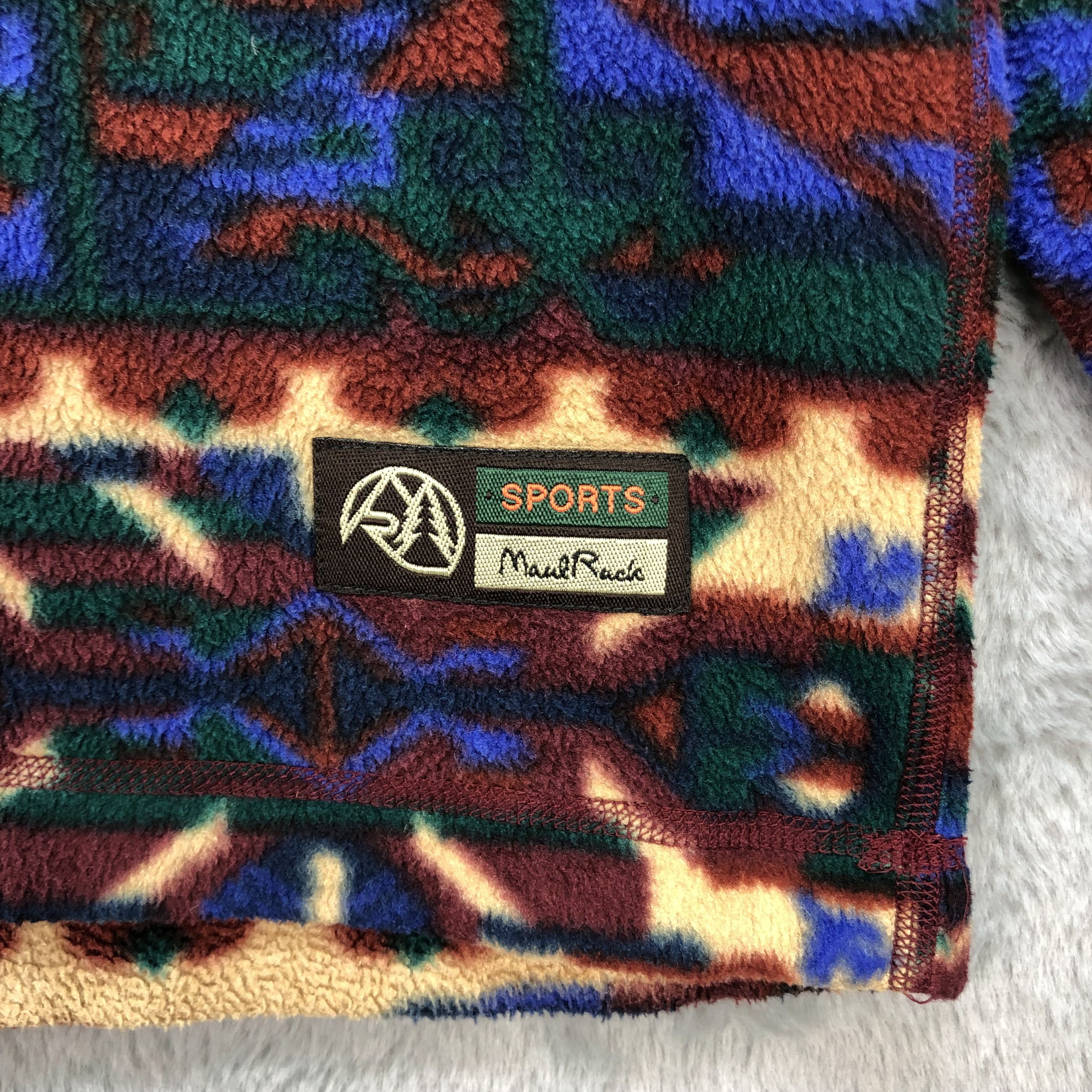 Japanese Brand Maul Ruck Polartec Navajo Design Fleece #5898-42 Size US M / EU 48-50 / 2 - 4 Thumbnail
