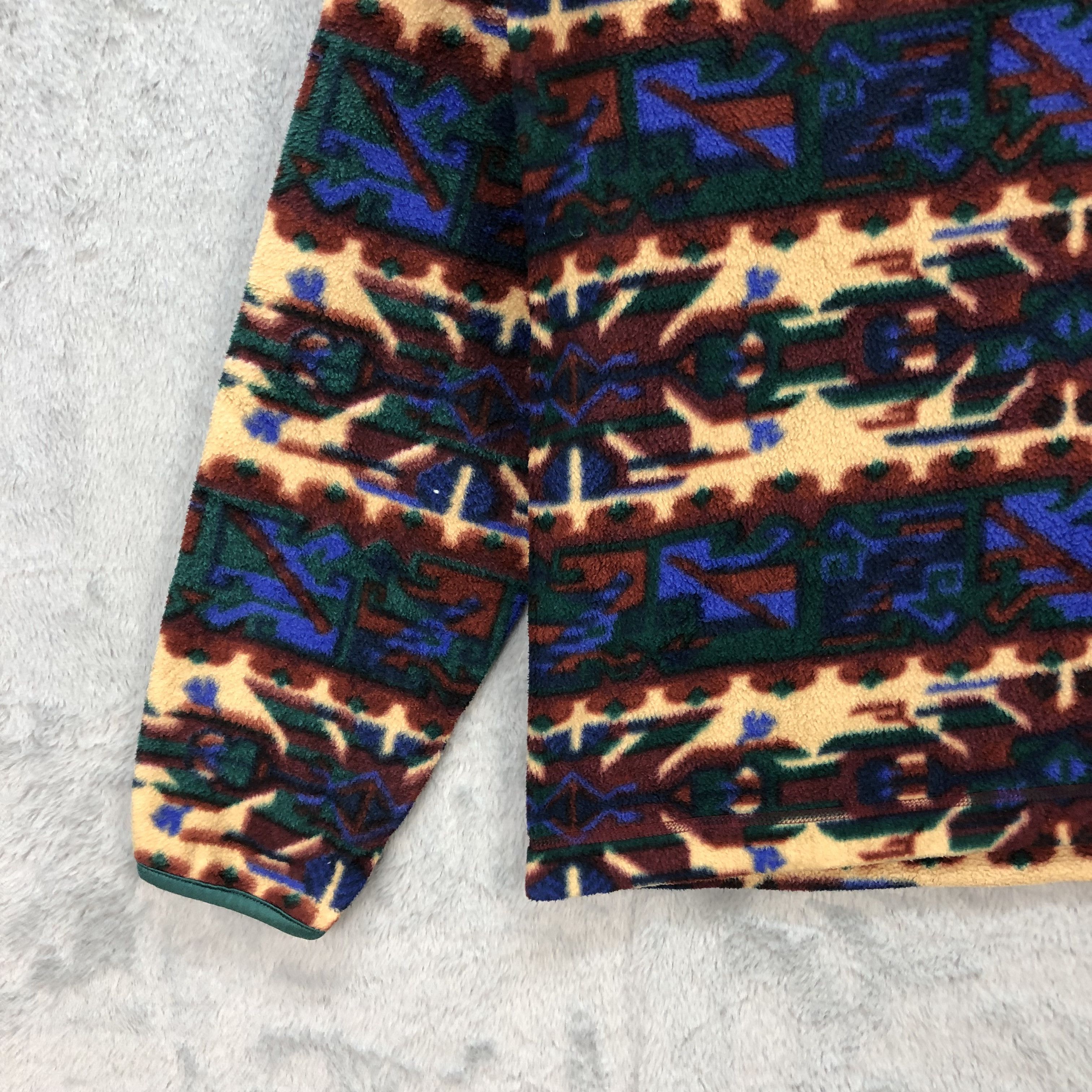 Japanese Brand Maul Ruck Polartec Navajo Design Fleece #5898-42 Size US M / EU 48-50 / 2 - 5 Thumbnail