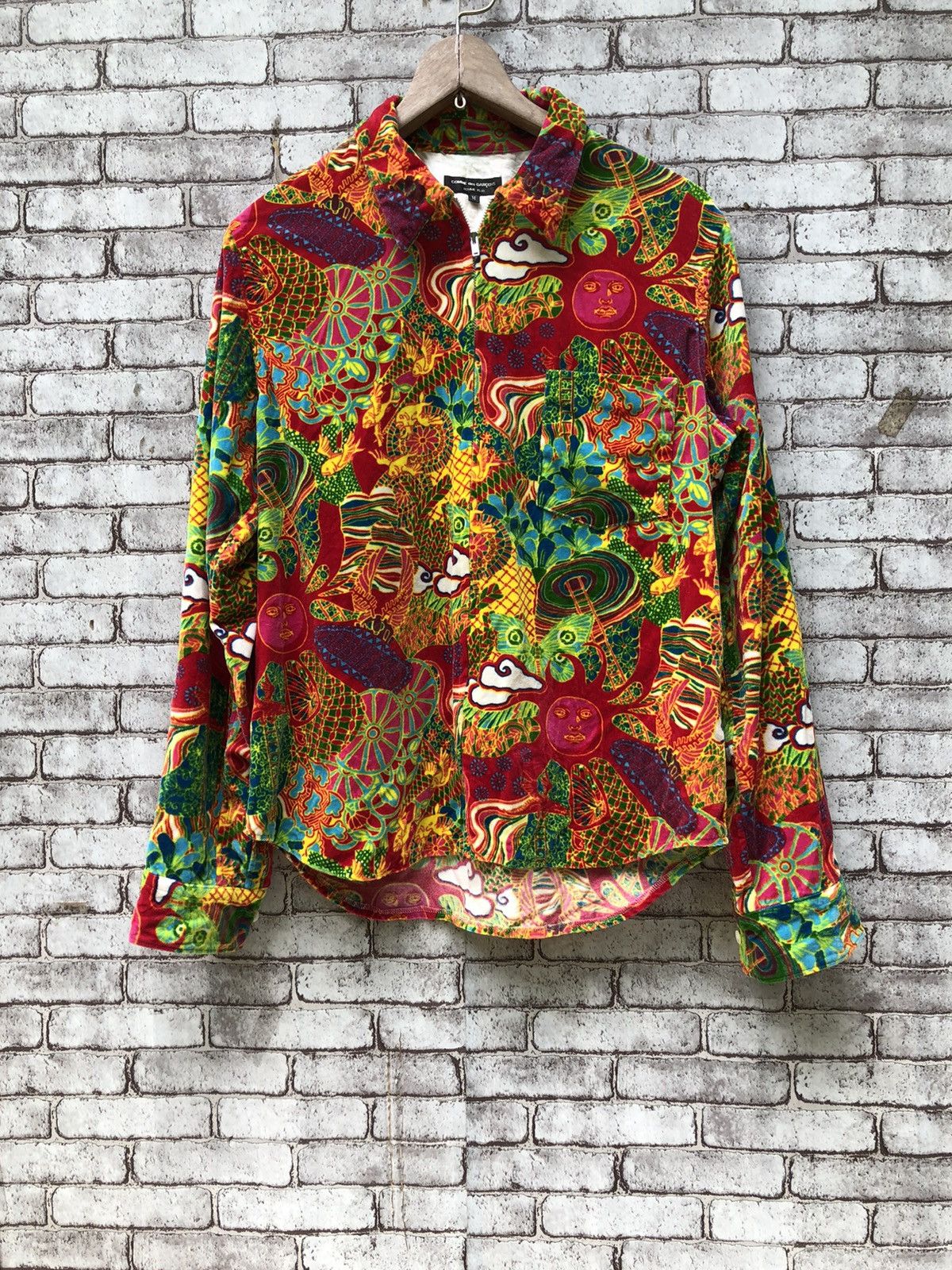Comme des Garcons Vintage Comme des Garcons long sleeve floral Size US M / EU 48-50 / 2 - 1 Thumbnail