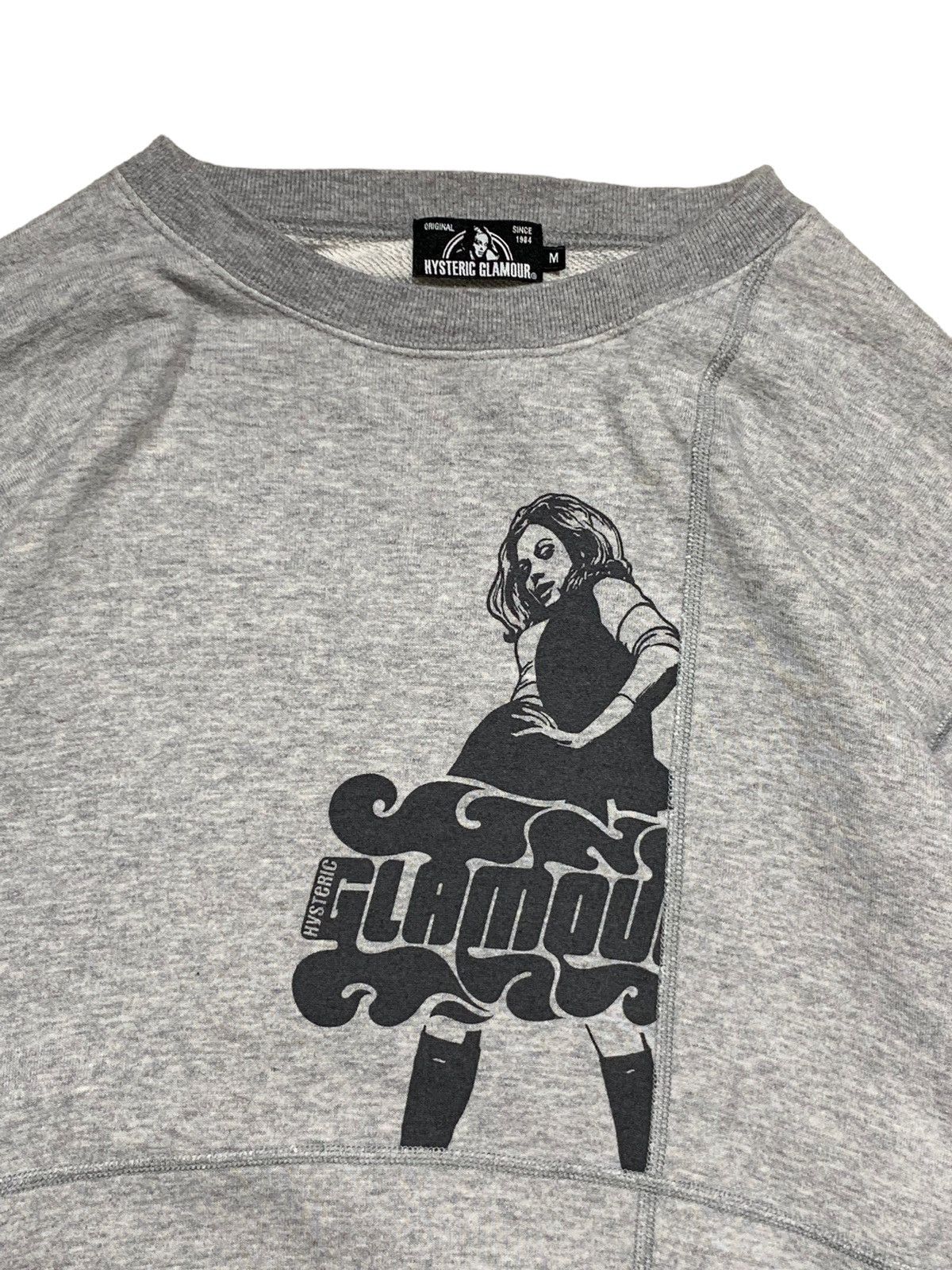 Hysteric Glamour × Vintage Rare Hysteric Glamour Sexy Girl Hysteric Rock Sweatshirt Size US M / EU 48-50 / 2 - 5 Thumbnail