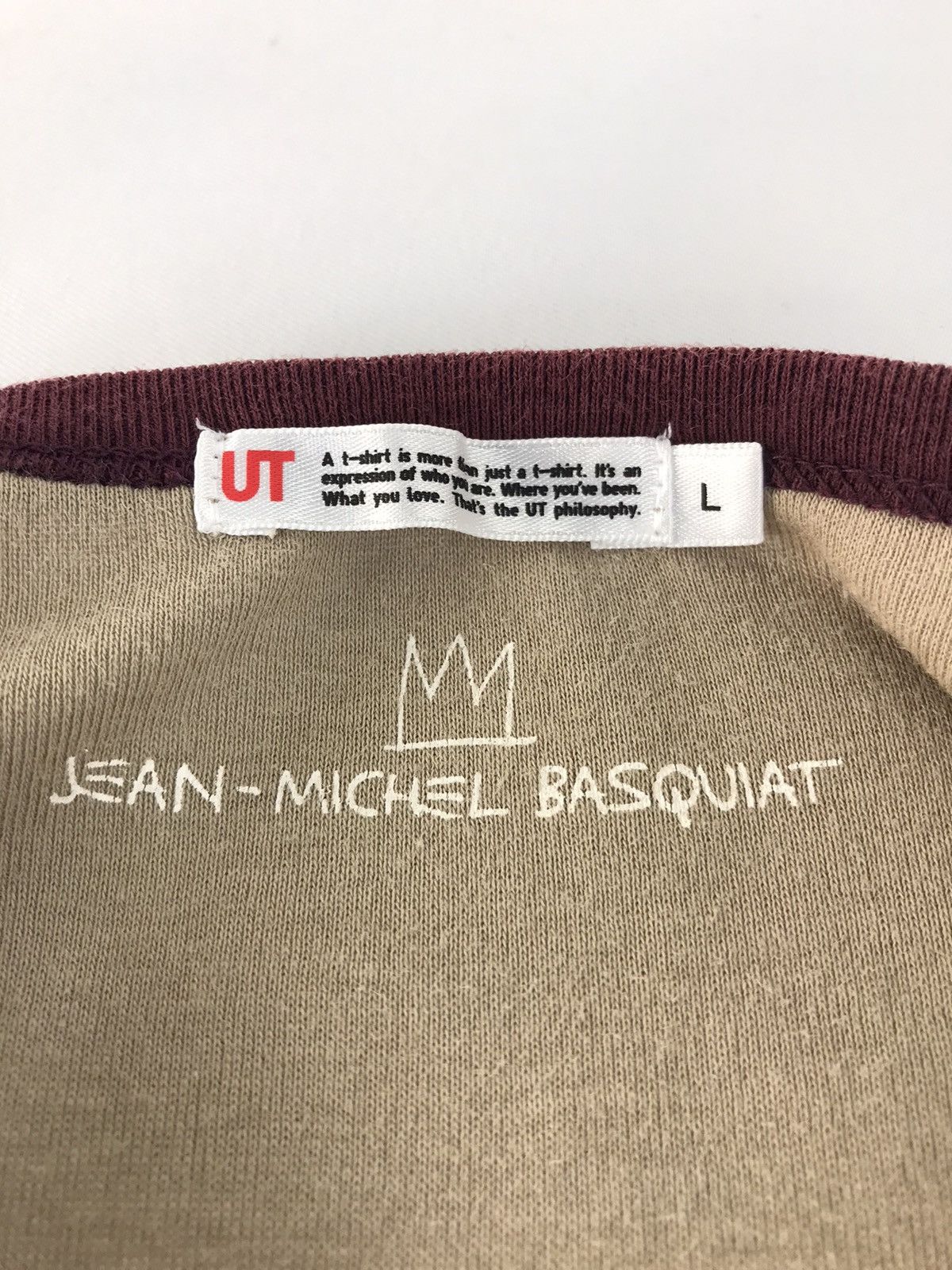 Japanese Brand × Jean-Michel Basquiat Jean Michel Basquiat Big Logo Graphic Long Sleeve Design Size US S / EU 44-46 / 1 - 5 Thumbnail