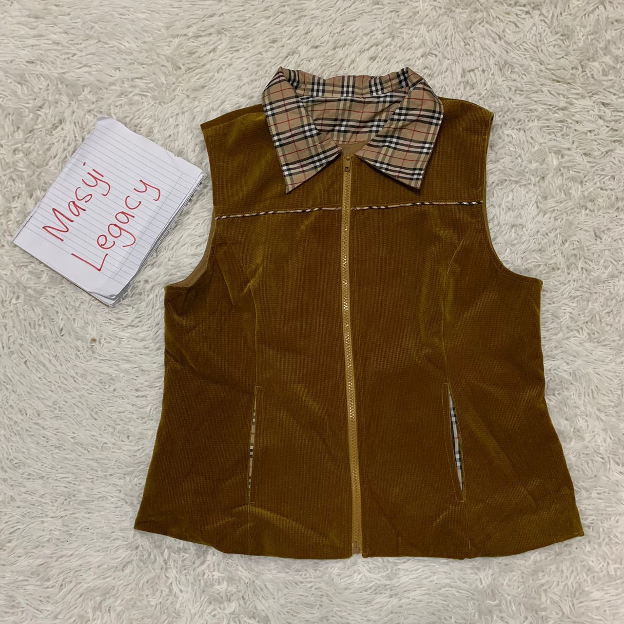 Japanese Brand Vest design like Burberry Size M / US 6-8 / IT 42-44 - 1 Thumbnail