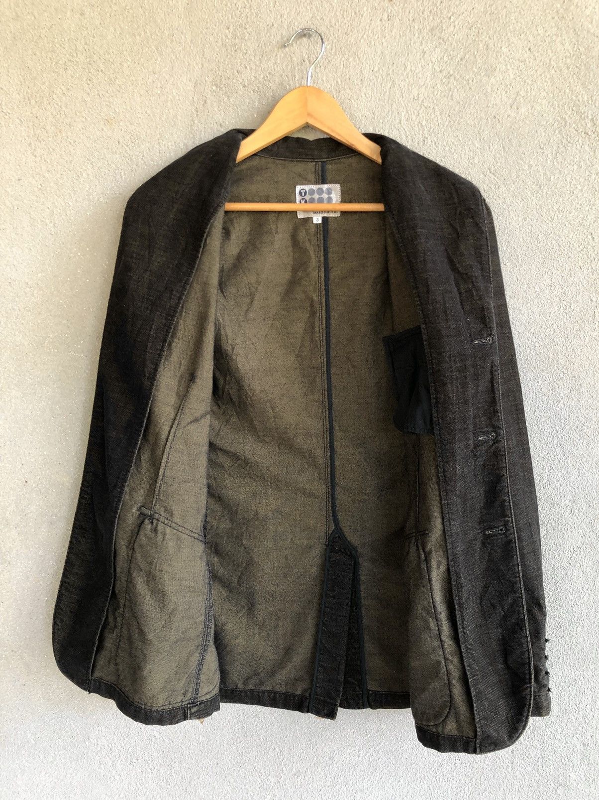 Vintage Vintage Takeo Kikuchi blazer/ jacket Size US M / EU 48-50 / 2 - 3 Thumbnail