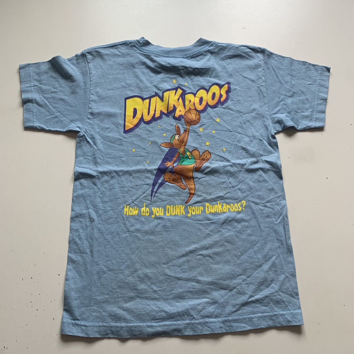 Vintage Y2K Dunk A Roos snack promo graphic t shirt XS