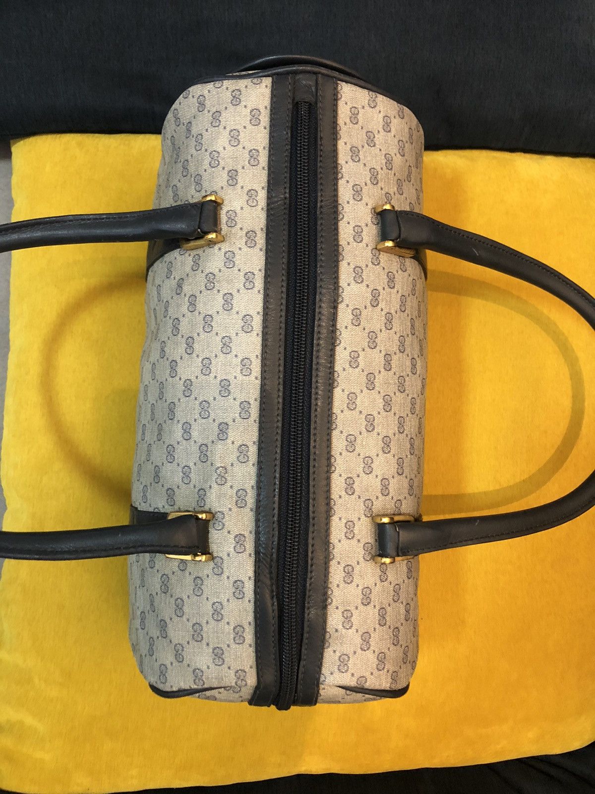 Gucci Authentic Vintage Gucci Boston Monogram Bag Size ONE SIZE - 5 Thumbnail