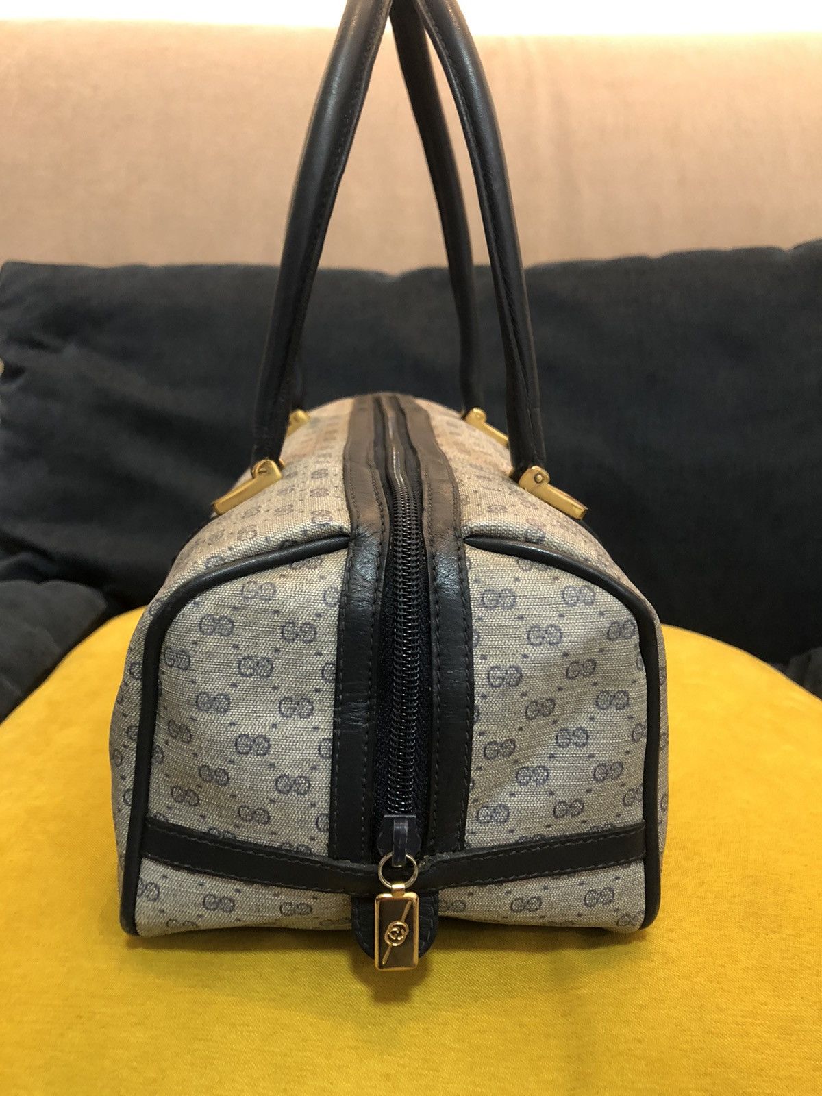 Gucci Authentic Vintage Gucci Boston Monogram Bag Size ONE SIZE - 4 Thumbnail