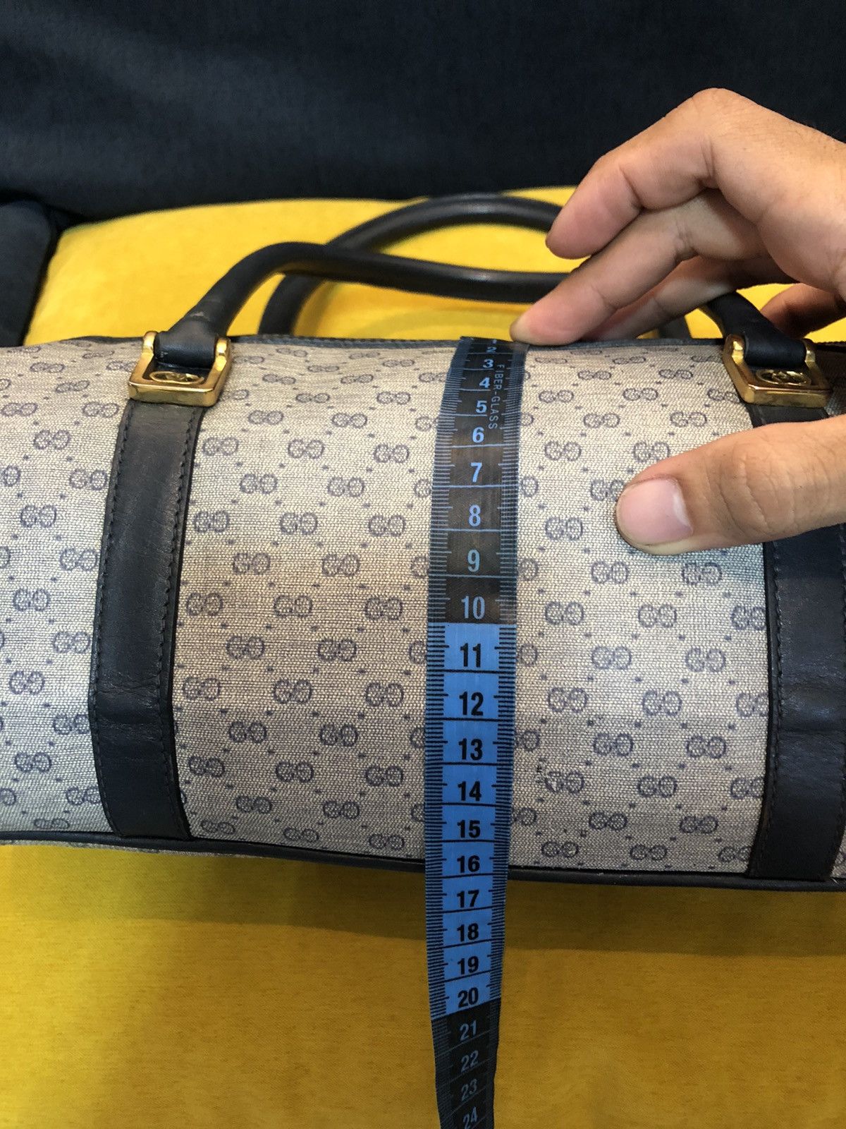 Gucci Authentic Vintage Gucci Boston Monogram Bag Size ONE SIZE - 12 Thumbnail