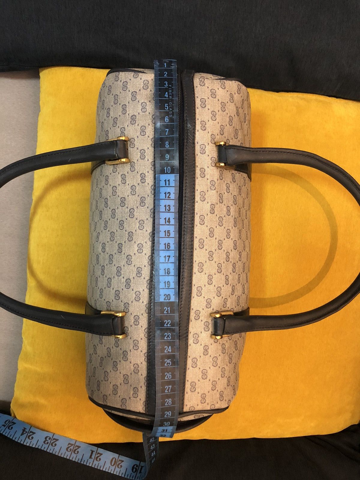 Gucci Authentic Vintage Gucci Boston Monogram Bag Size ONE SIZE - 11 Thumbnail