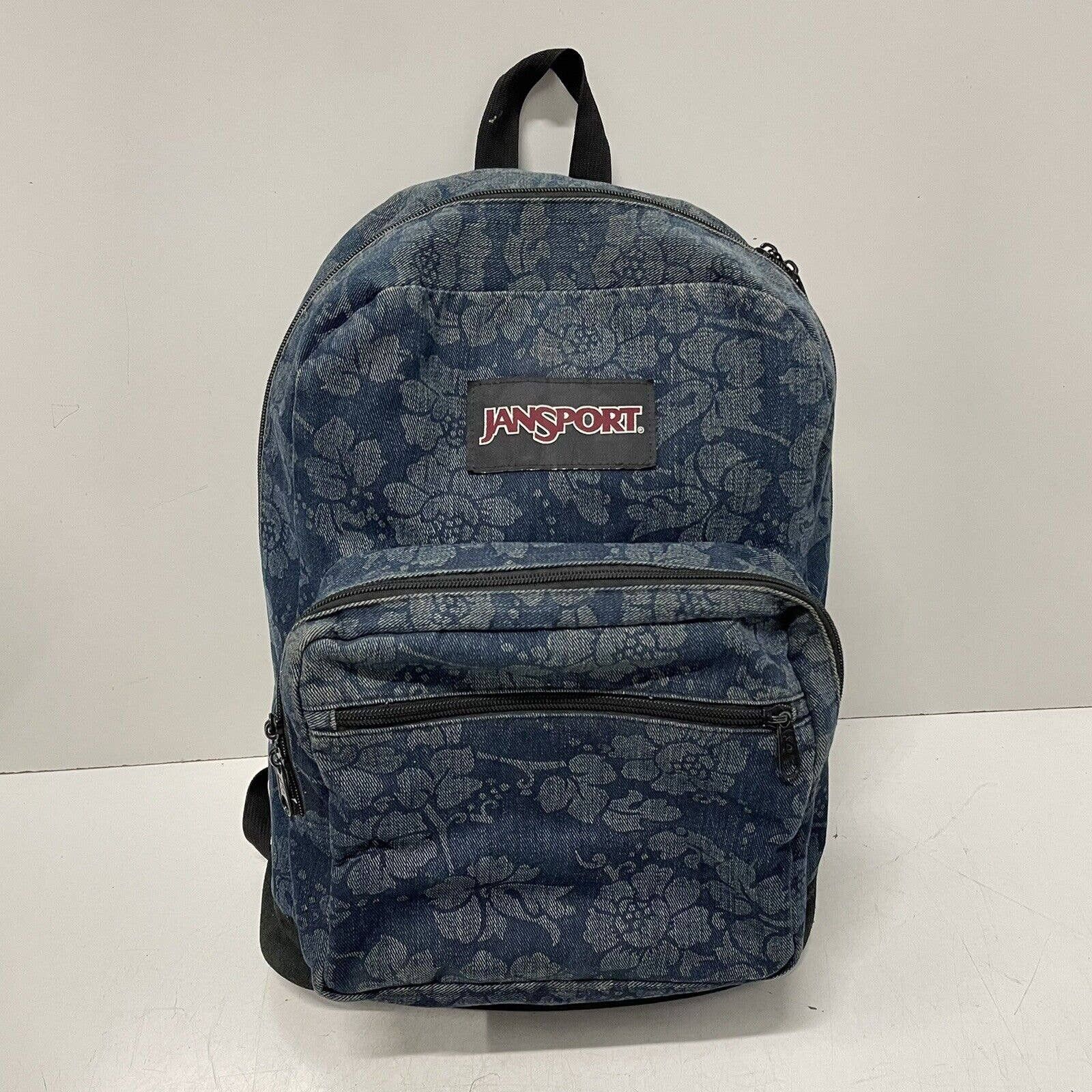 Jansport canvas backpack deals