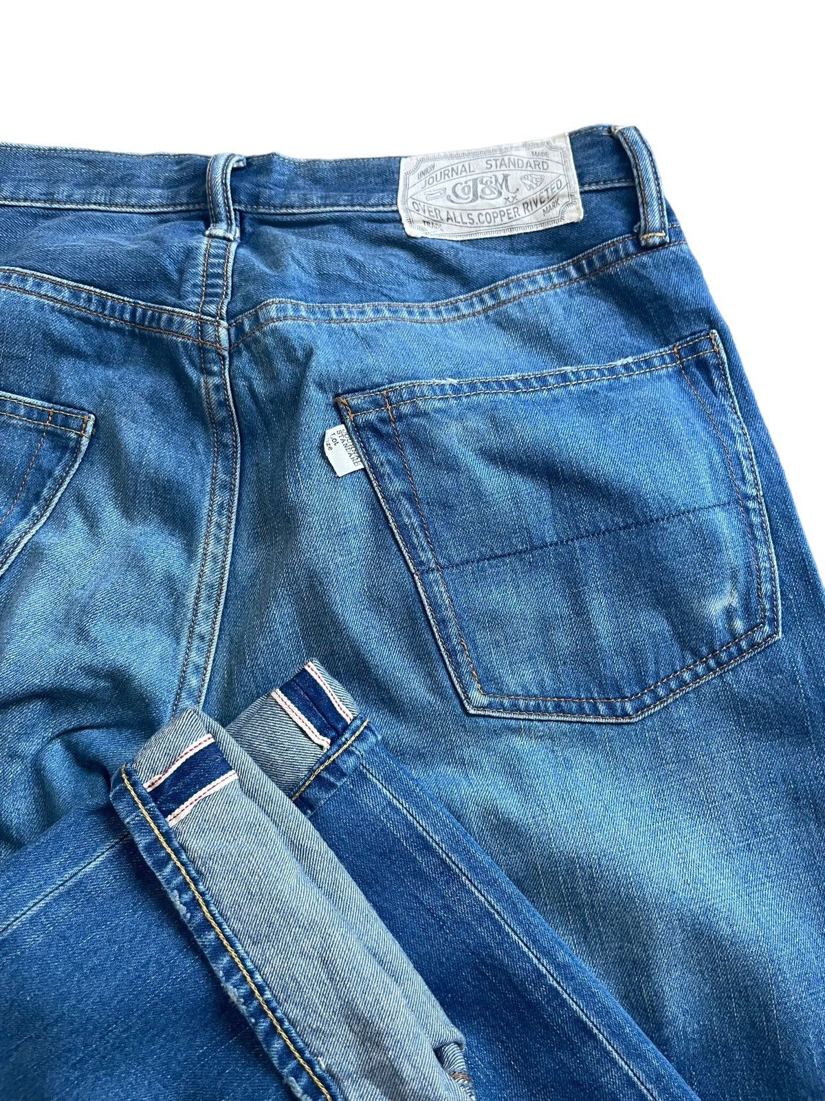 Japanese Brand Journal standard Selvedge Denim Size US 32 / EU 48 - 10 Thumbnail