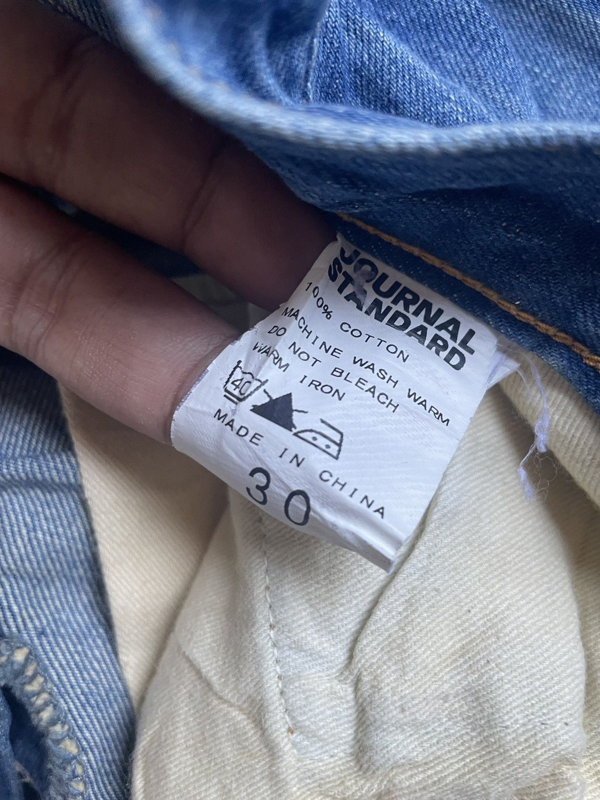 Japanese Brand Journal standard Selvedge Denim Size US 32 / EU 48 - 15 Thumbnail