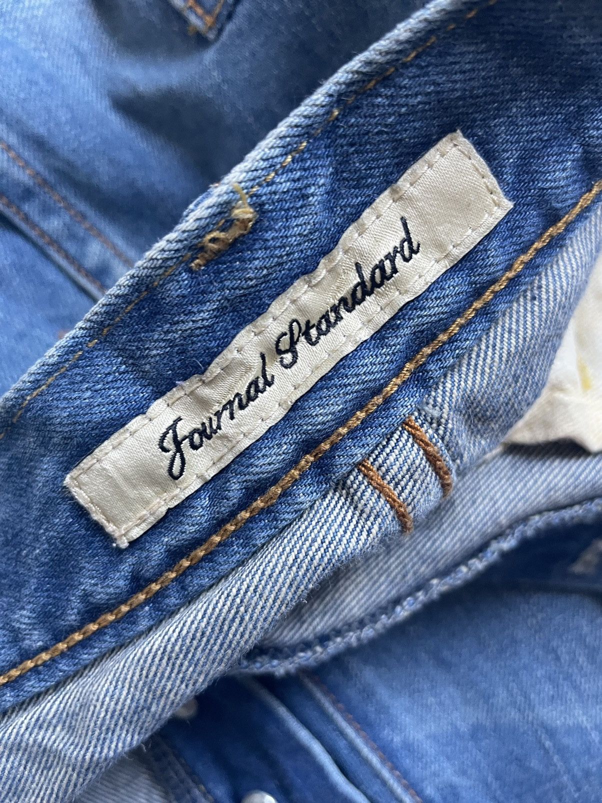 Japanese Brand Journal standard Selvedge Denim Size US 32 / EU 48 - 14 Thumbnail