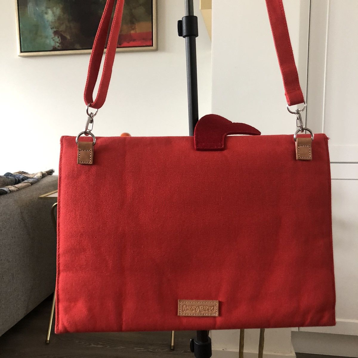 Angry bird bag