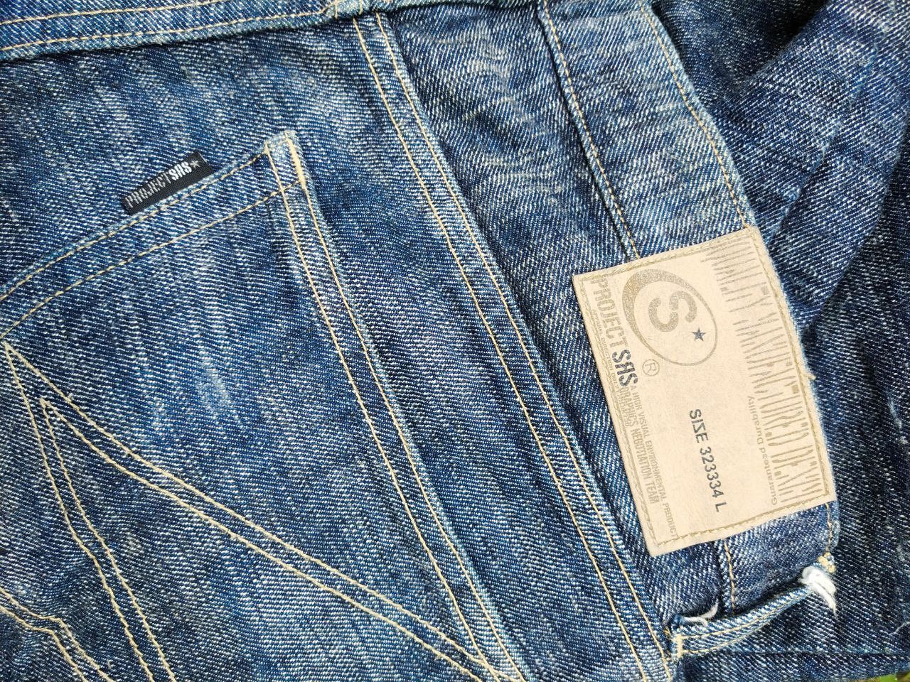 Japanese Brand Vintage Project SRS Swanker Denim Jeans Size US 34 / EU 50 - 19 Thumbnail