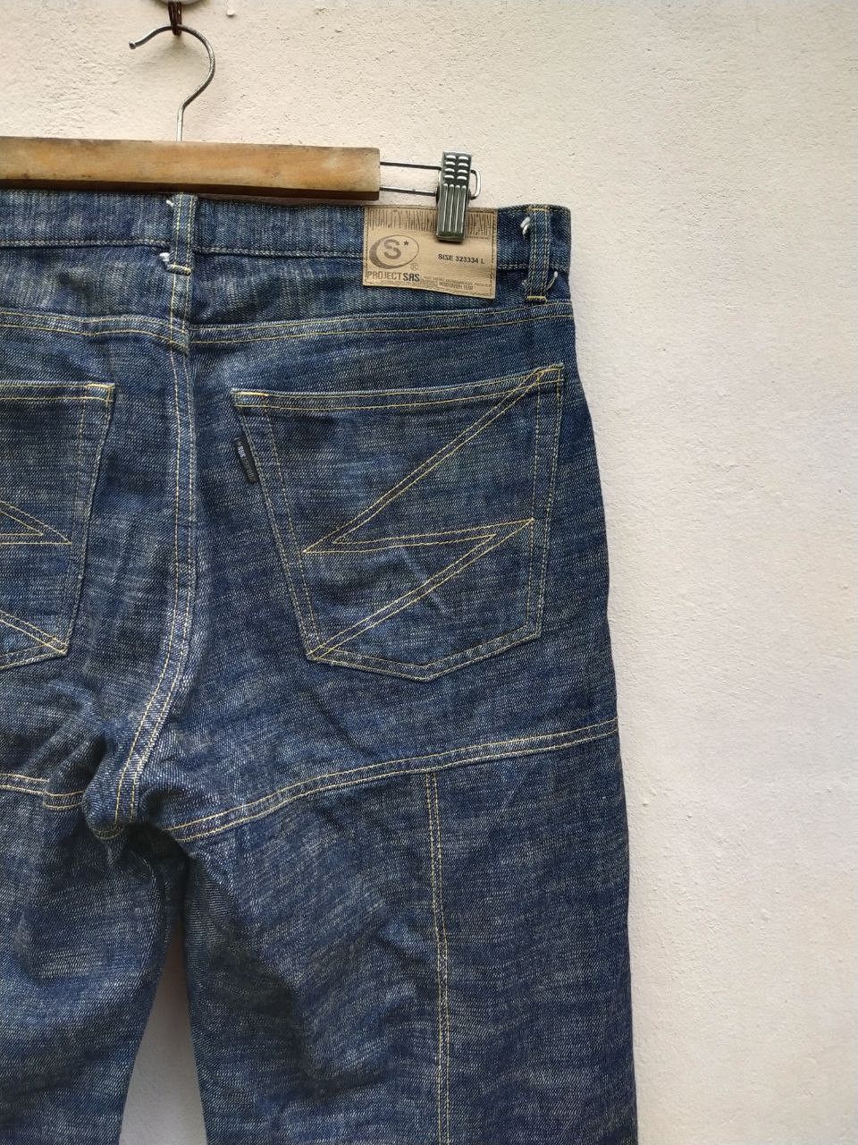 Japanese Brand Vintage Project SRS Swanker Denim Jeans Size US 34 / EU 50 - 16 Thumbnail