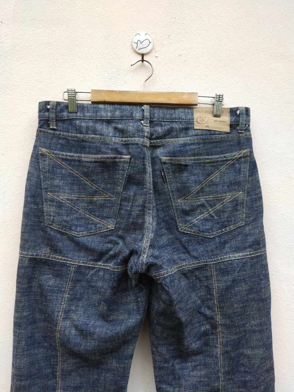Japanese Brand Vintage Project SRS Swanker Denim Jeans Size US 34 / EU 50 - 12 Thumbnail