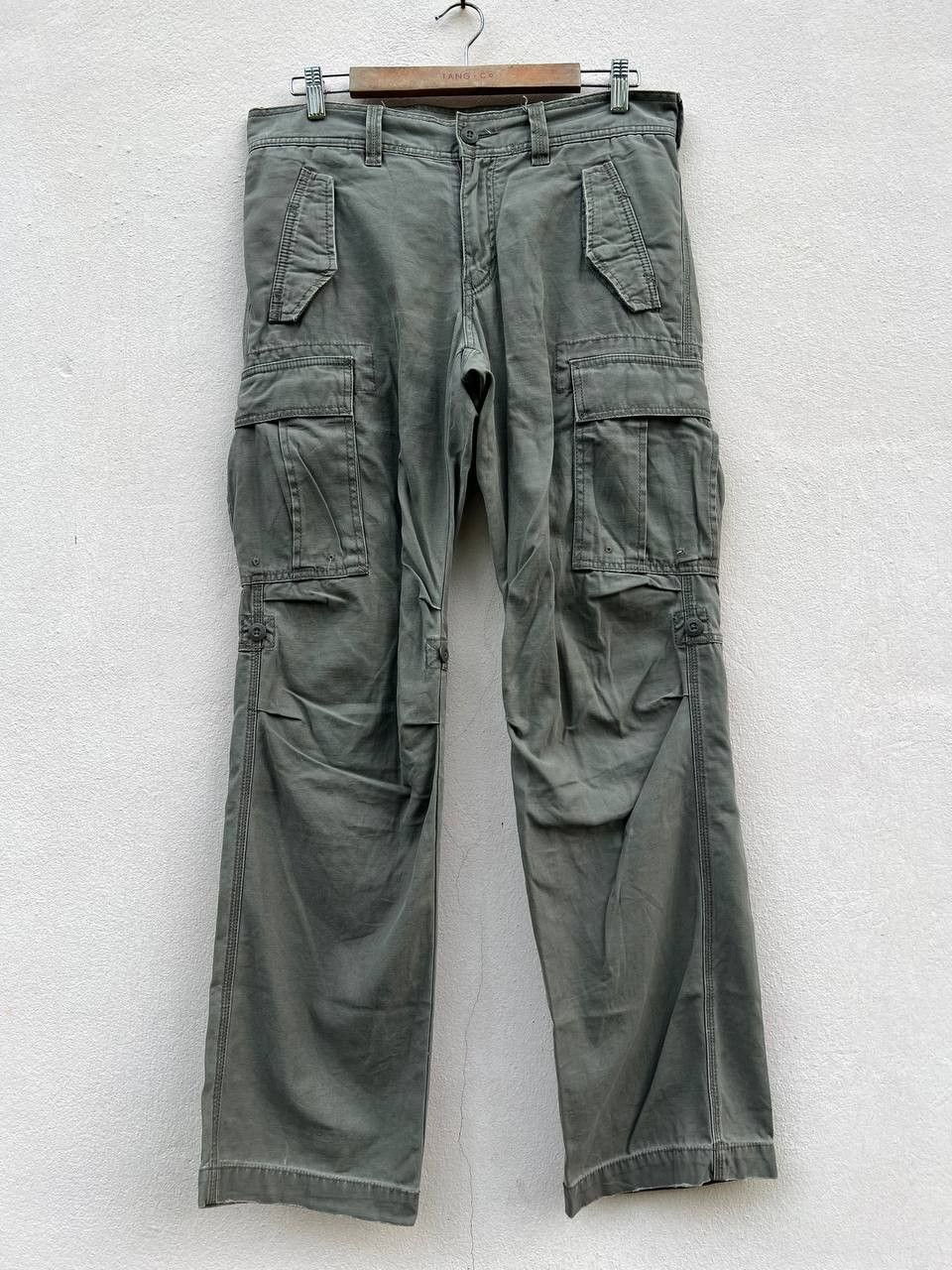 20471120 Japanese Brand 291295 Labo Cargo Trouser Pant Size US 33 - 1 Thumbnail