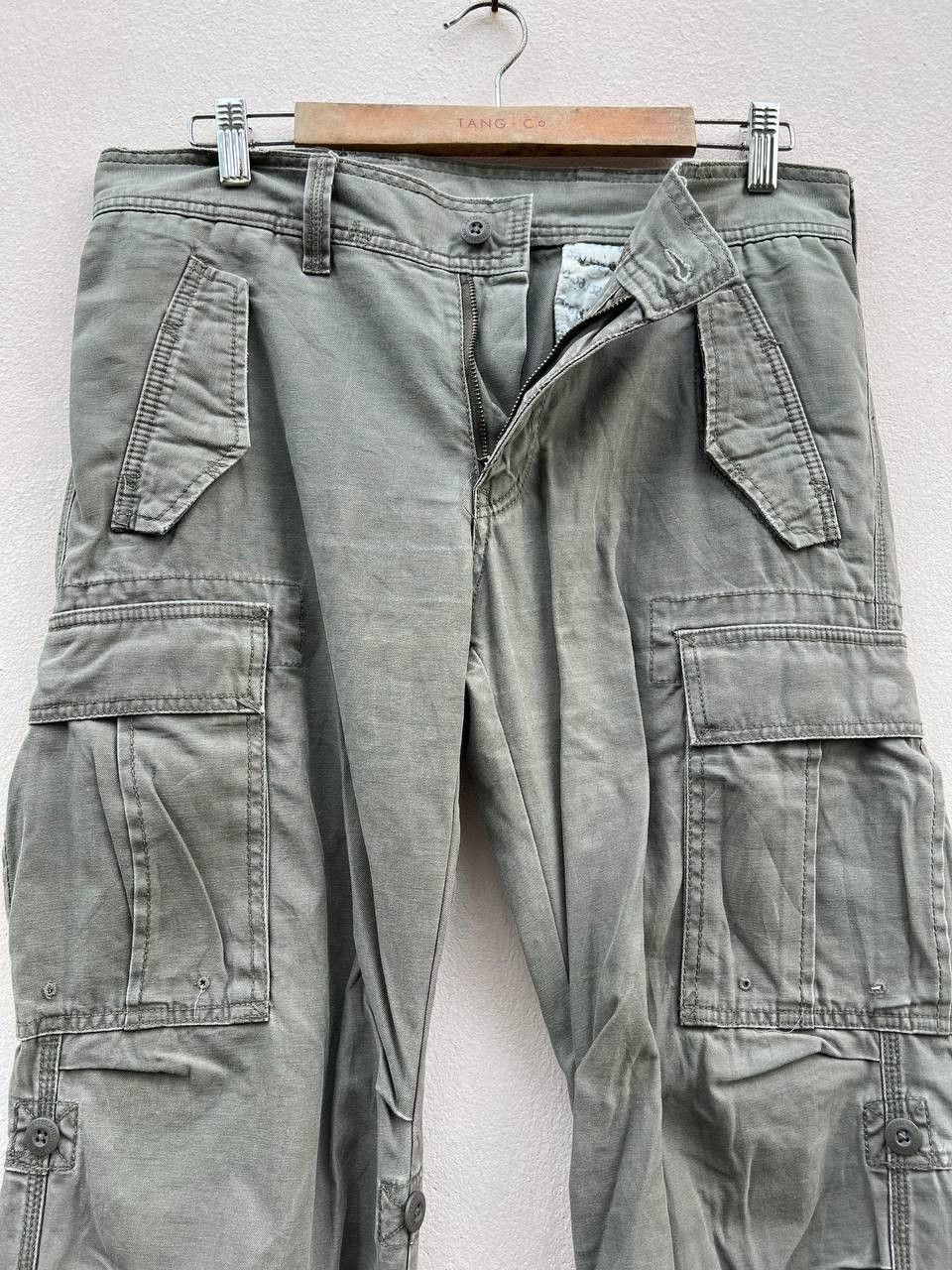 20471120 Japanese Brand 291295 Labo Cargo Trouser Pant Size US 33 - 3 Thumbnail
