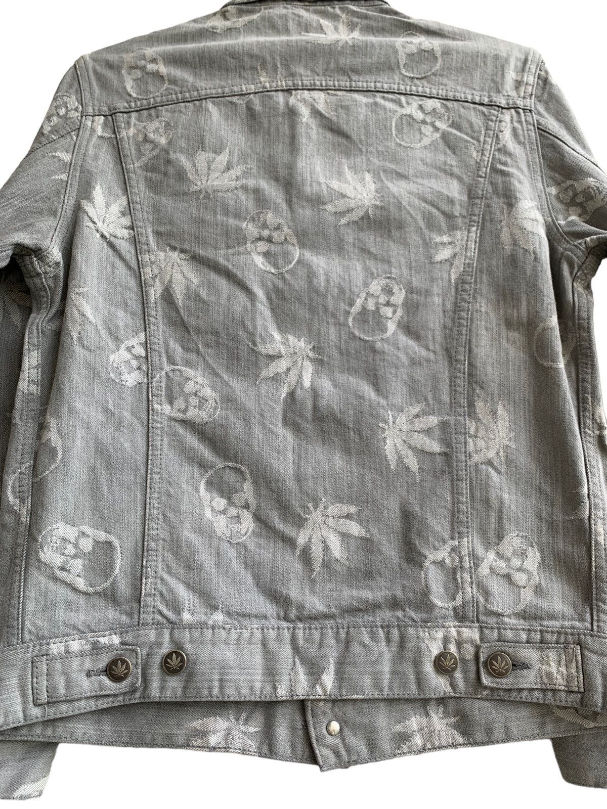 Helmut Lang 🔥Vtg Lucian Pellat Finet Trucker Skull marijuana leaves Size US S / EU 44-46 / 1 - 10 Thumbnail