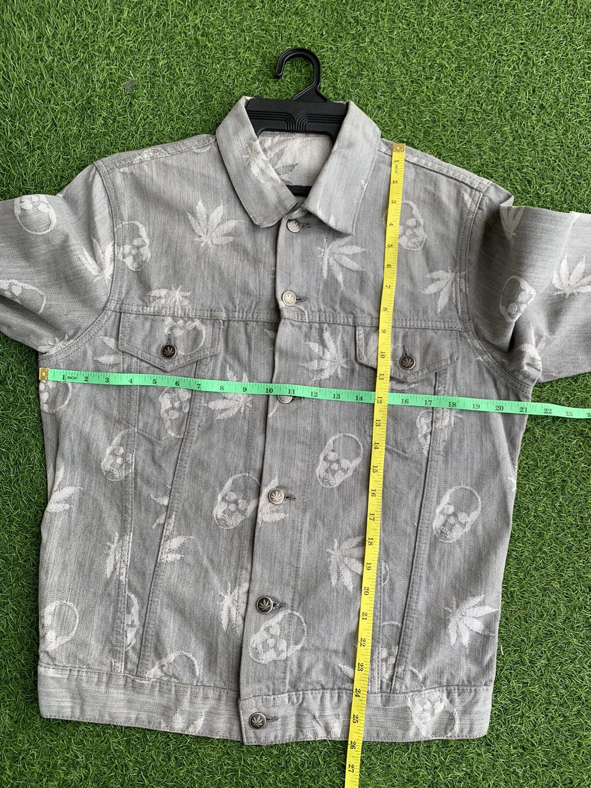 Helmut Lang 🔥Vtg Lucian Pellat Finet Trucker Skull marijuana leaves Size US S / EU 44-46 / 1 - 17 Thumbnail