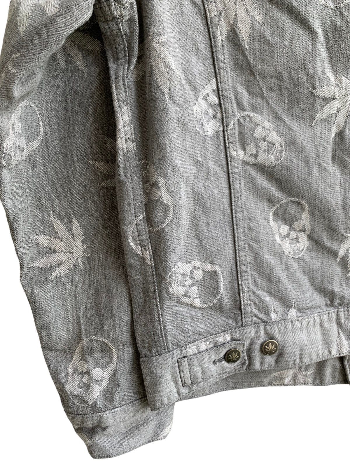 Helmut Lang 🔥Vtg Lucian Pellat Finet Trucker Skull marijuana leaves Size US S / EU 44-46 / 1 - 9 Thumbnail