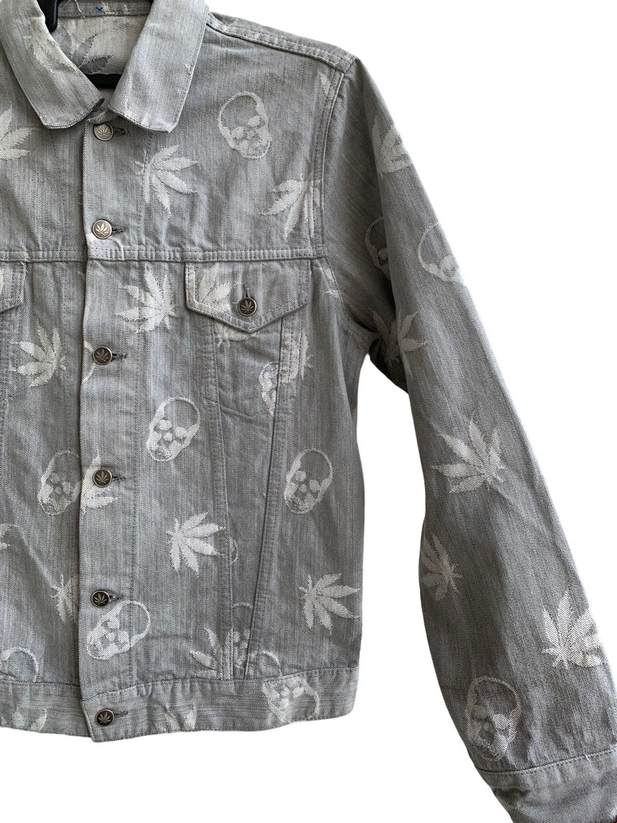 Helmut Lang 🔥Vtg Lucian Pellat Finet Trucker Skull marijuana leaves Size US S / EU 44-46 / 1 - 7 Thumbnail