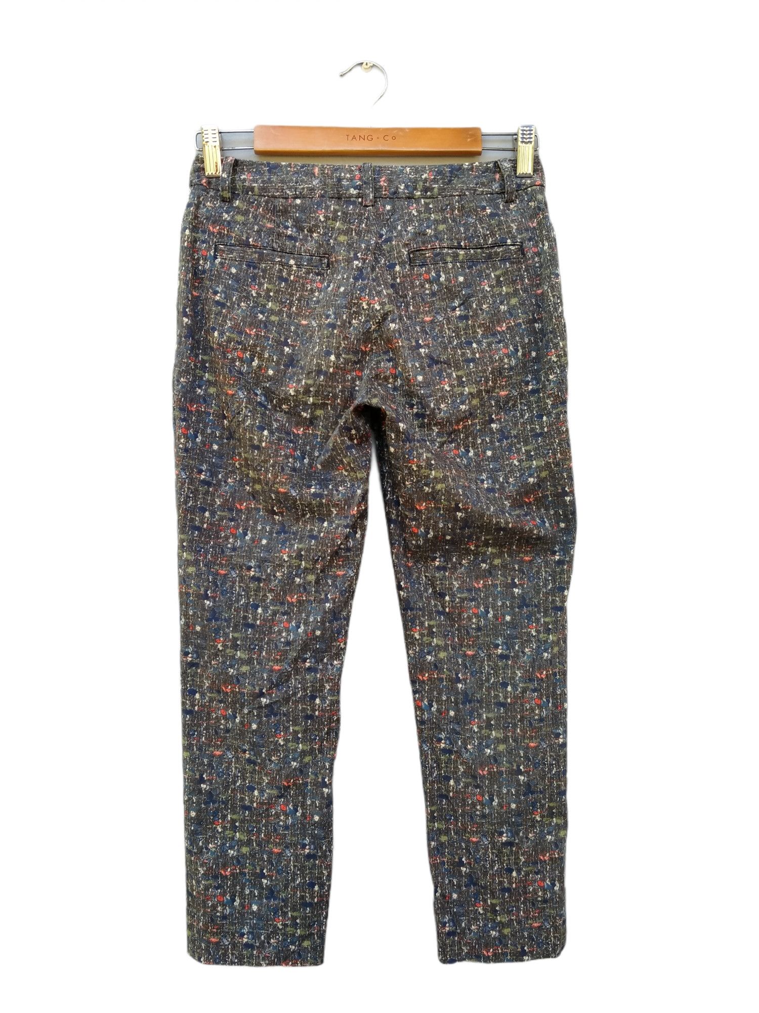 SHIPS Japanese Brand Ship Art Cropped Trouser Pant Size US 27 - 3 Thumbnail