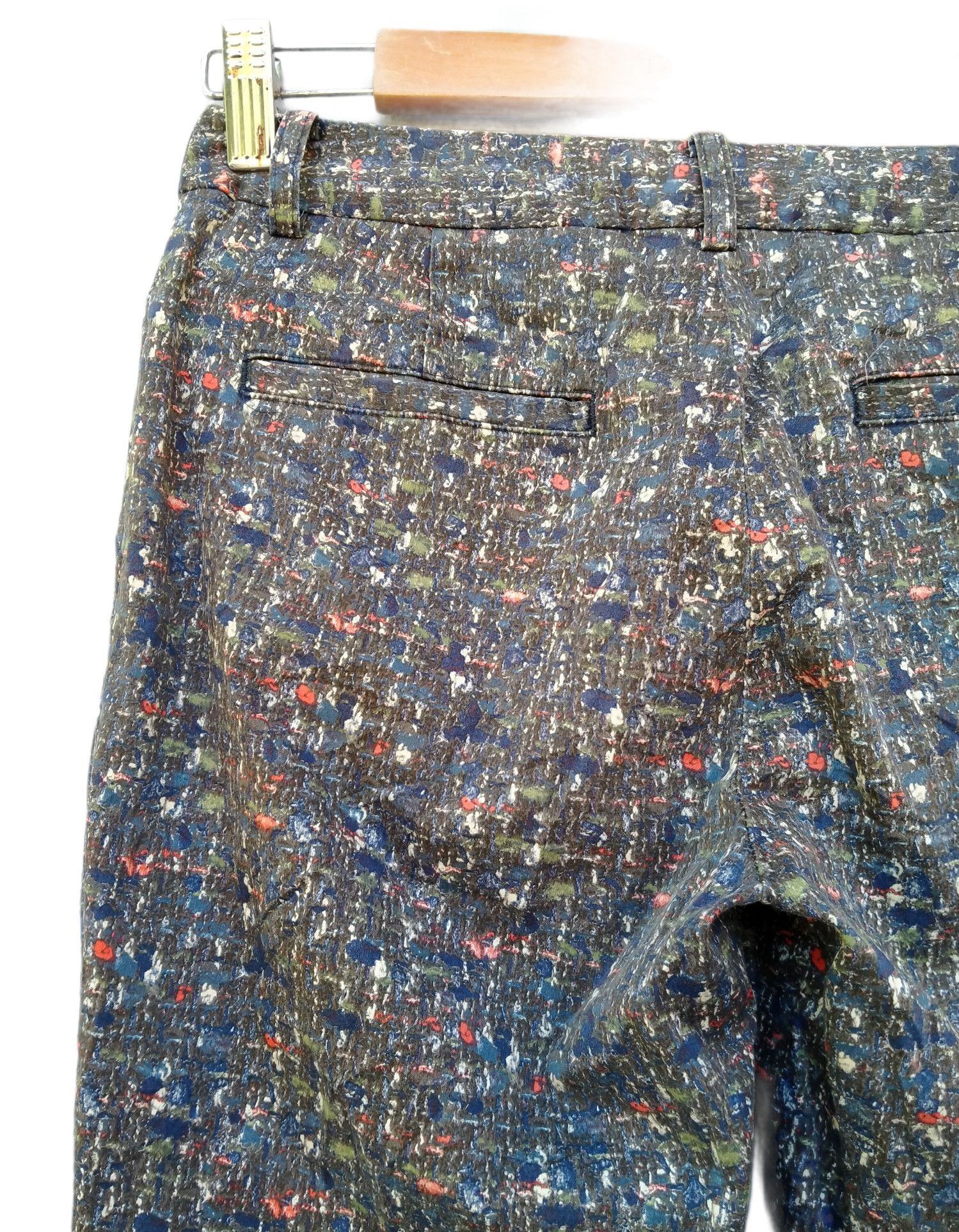 SHIPS Japanese Brand Ship Art Cropped Trouser Pant Size US 27 - 11 Thumbnail