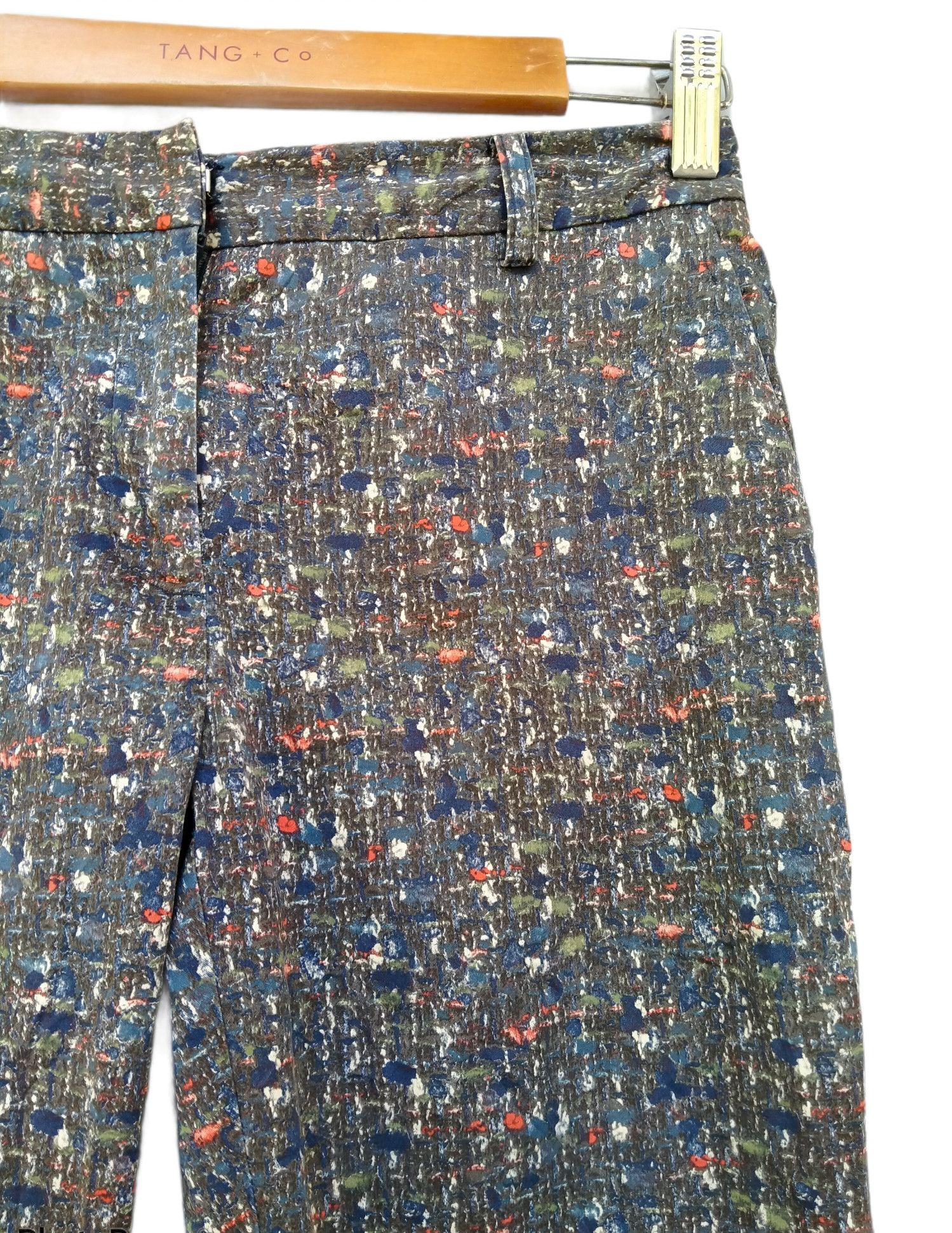 SHIPS Japanese Brand Ship Art Cropped Trouser Pant Size US 27 - 7 Thumbnail