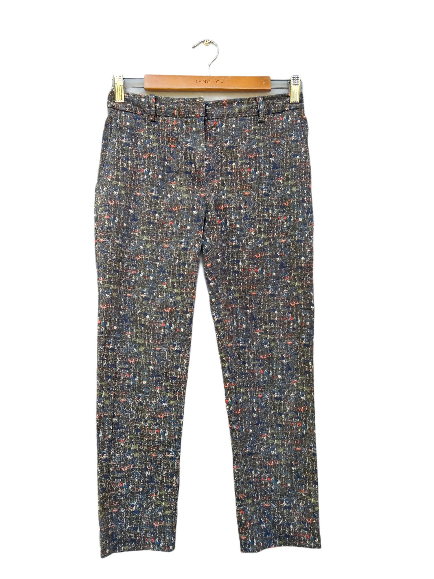 SHIPS Japanese Brand Ship Art Cropped Trouser Pant Size US 27 - 2 Thumbnail