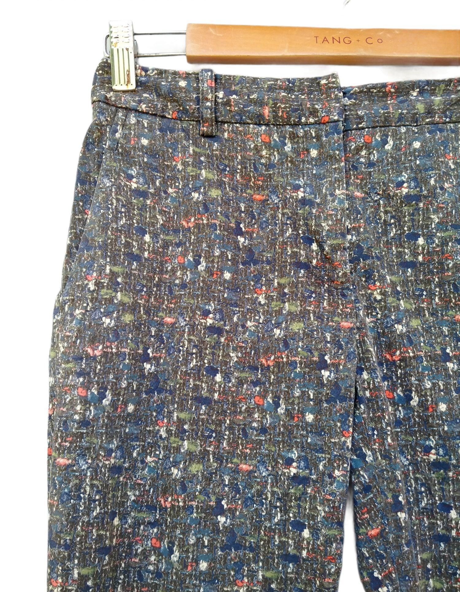 SHIPS Japanese Brand Ship Art Cropped Trouser Pant Size US 27 - 4 Thumbnail