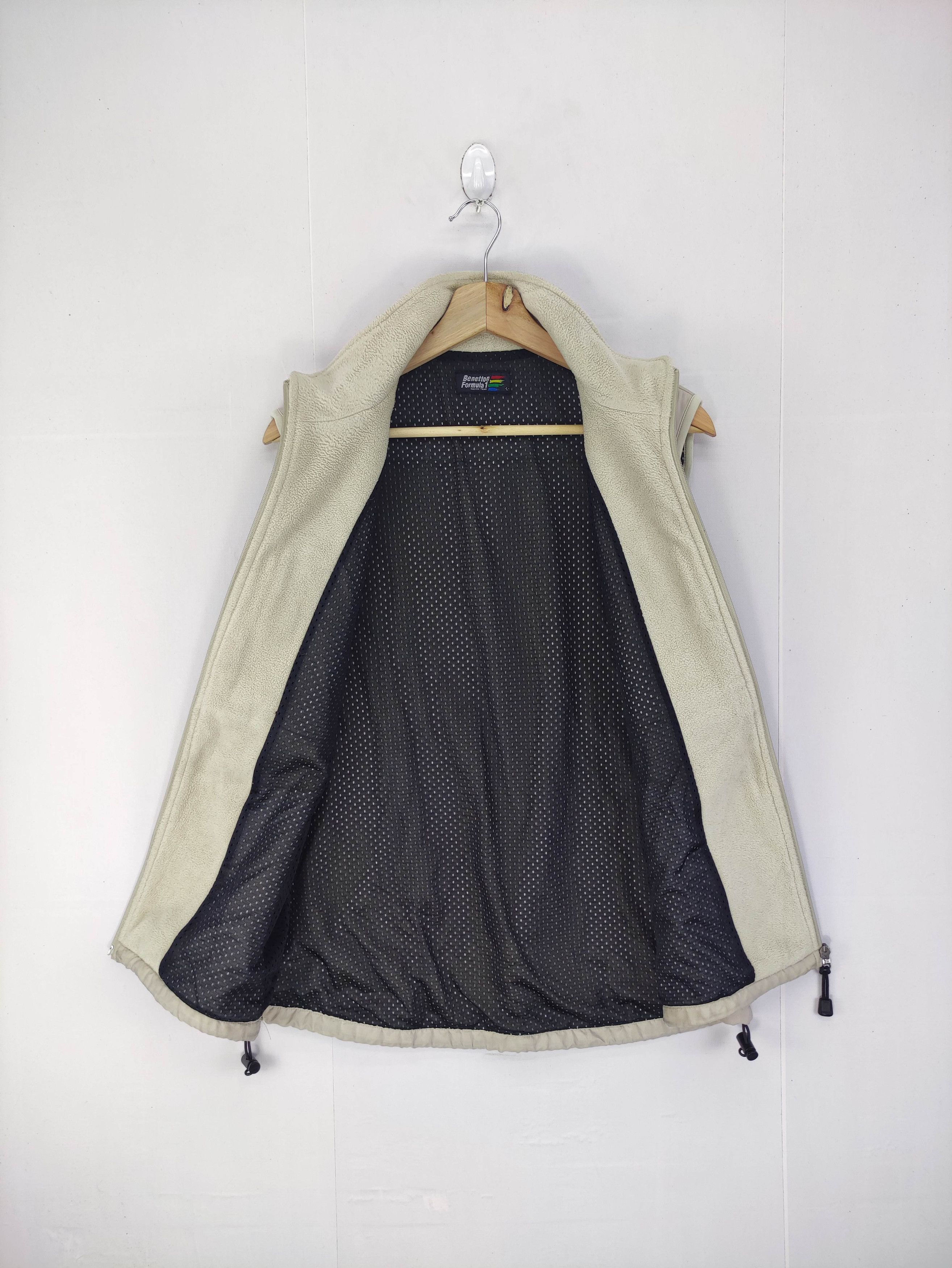 Benetton Vintage Benetton Fleece Vest Zipper Size US M / EU 48-50 / 2 - 6 Thumbnail