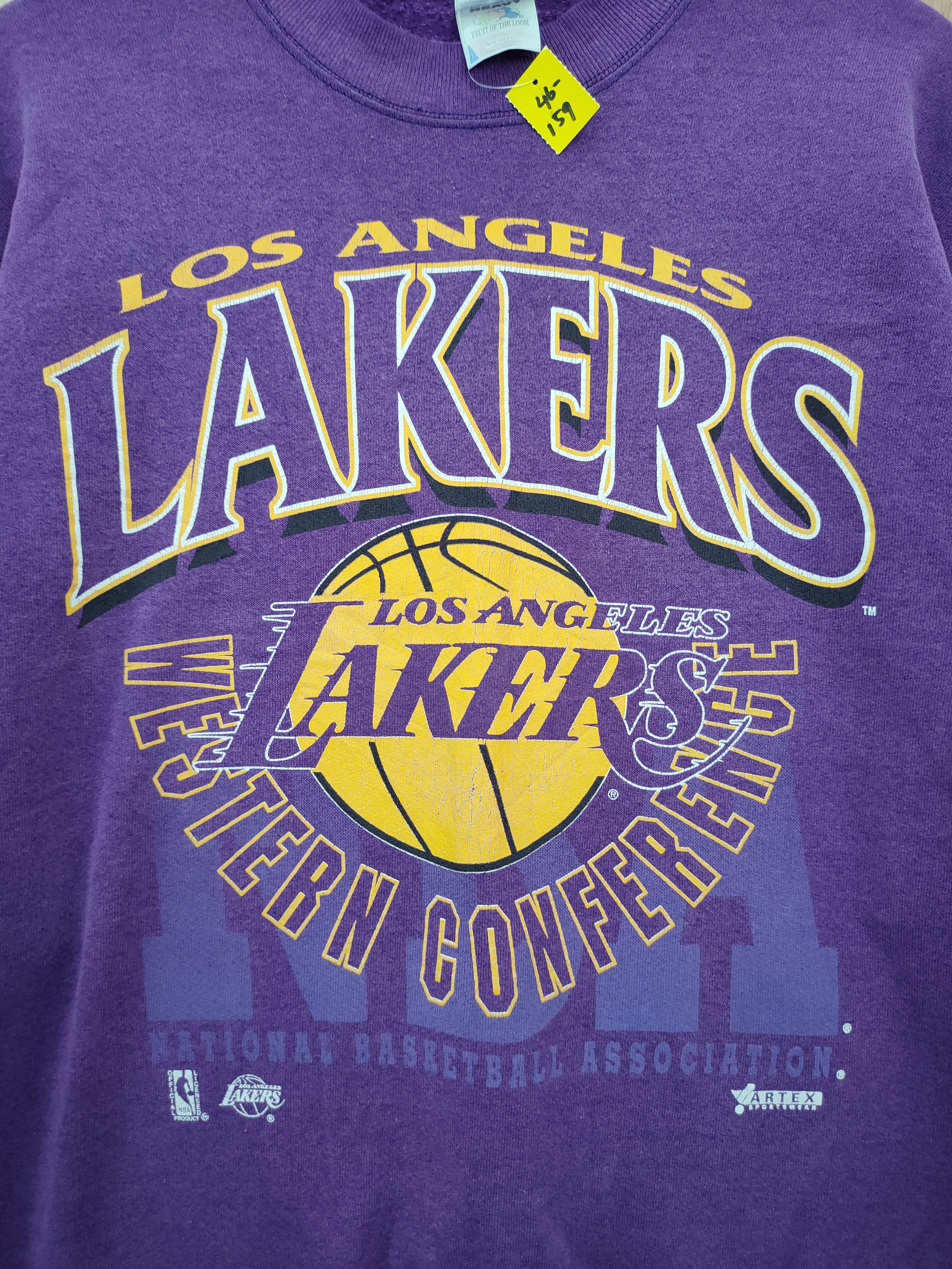 NBA DL Los Angeles Lakers western conference vintage #46-159 Size US L / EU 52-54 / 3 - 1 Thumbnail